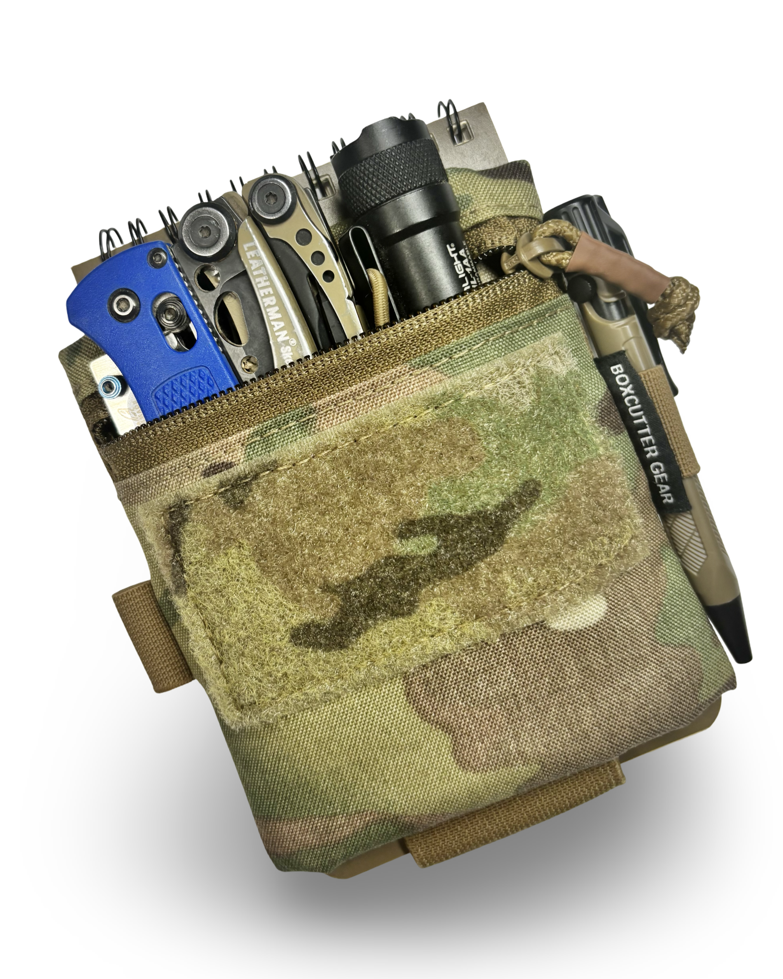 Boxcutter Gear [ZAP 2.0]-XL Zippered Admin Pocket Extra Large