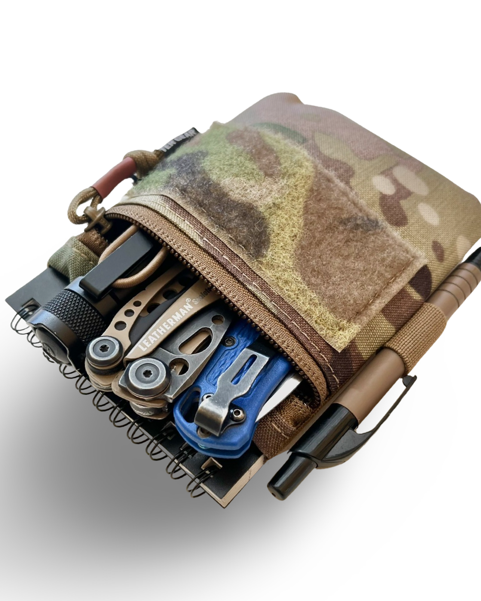 [ZAP]-XL Zippered Admin Pocket Extra Large (Velcro or Molle Back)