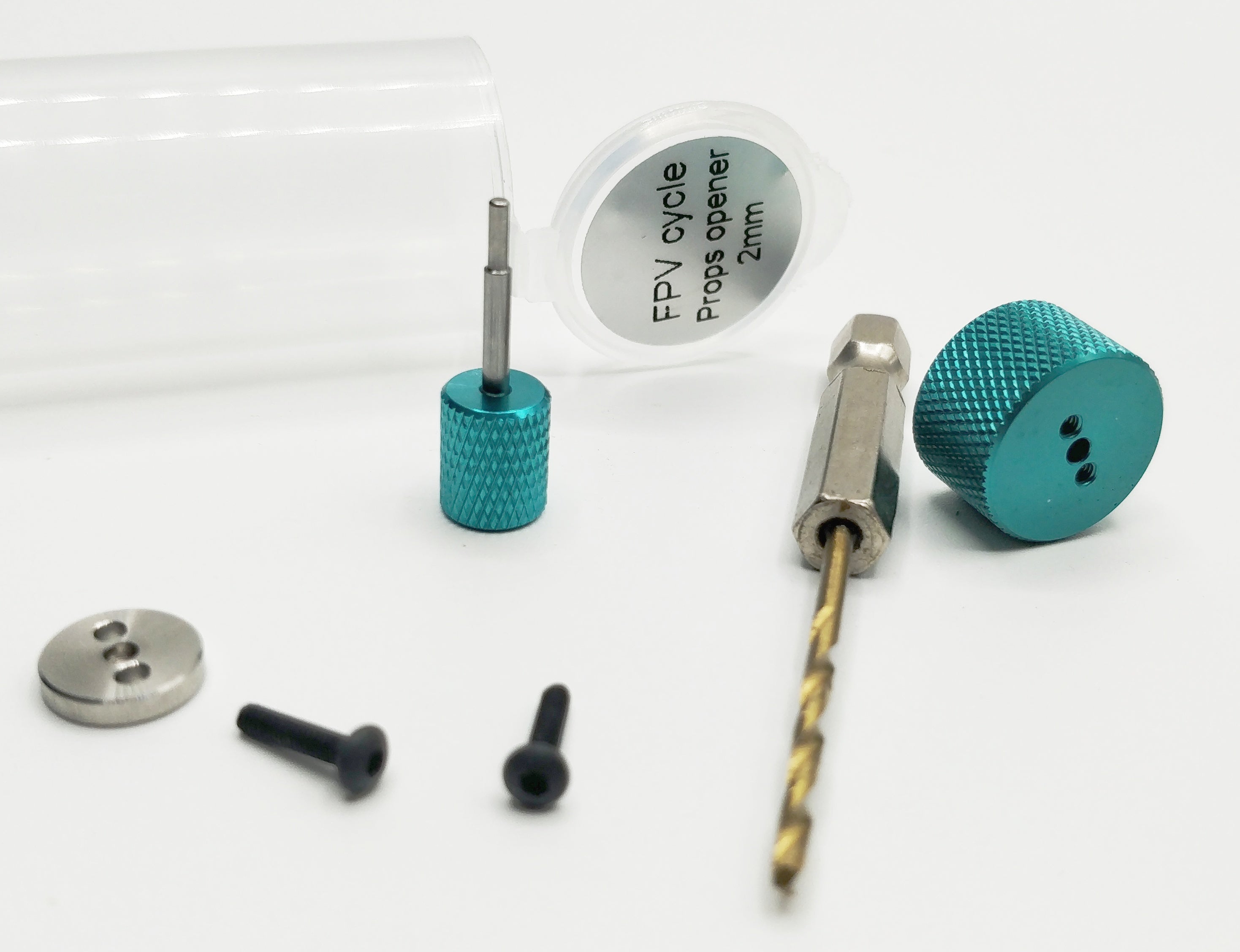 FPVCycle 2mm Prop Hole Drill Bit Kit