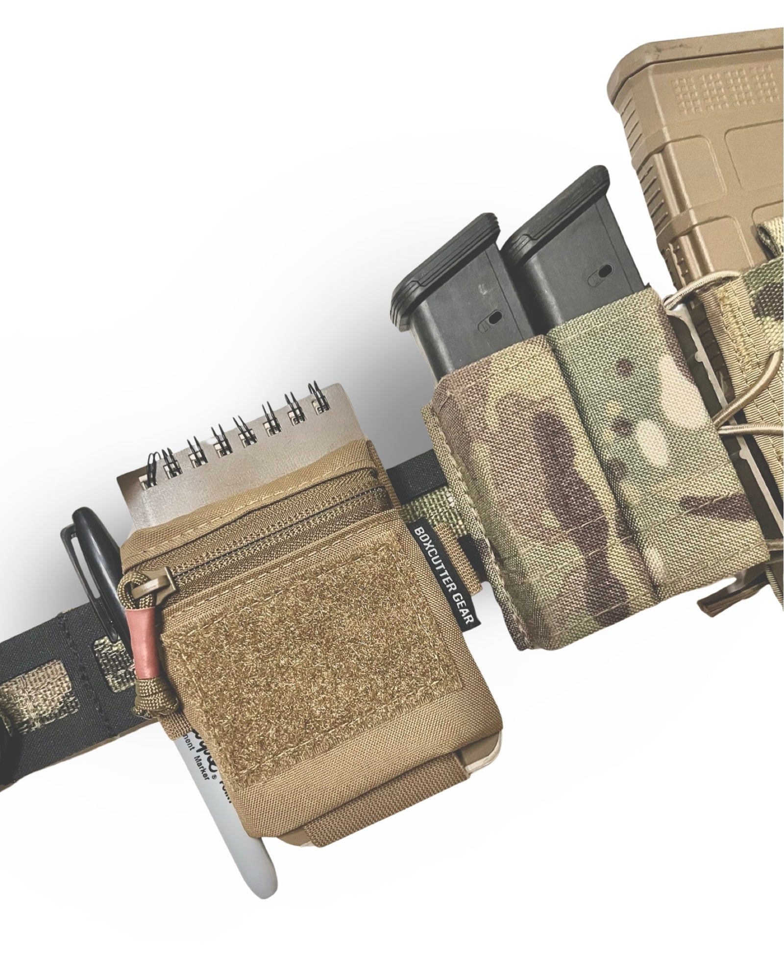 [ZAP]-m Zippered Admin Pocket (Molle Backed)