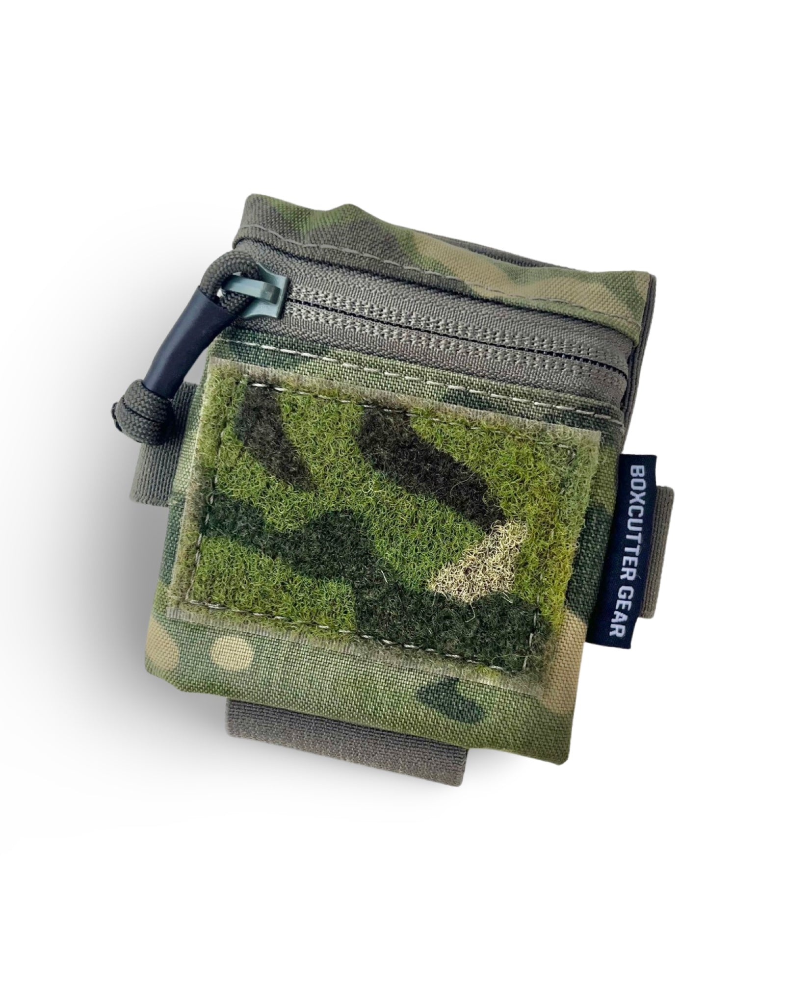 [ZAP]-v Zippered Admin Pocket -(Velcro Backed)