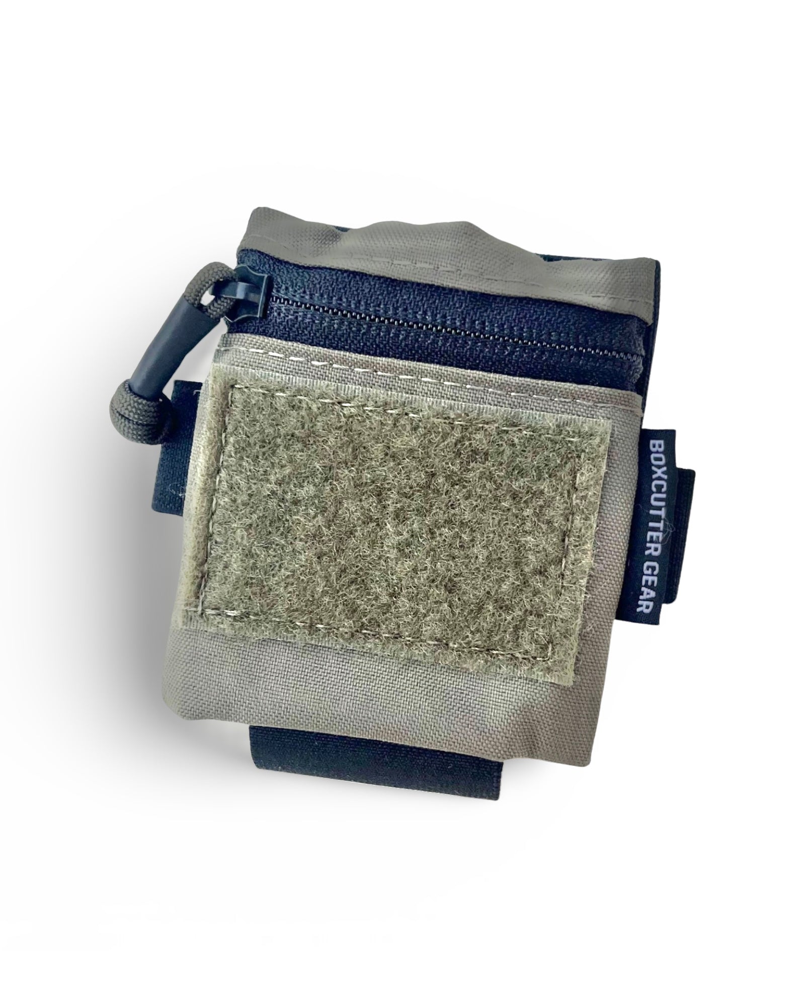 [ZAP]-v Zippered Admin Pocket -(Velcro Backed)