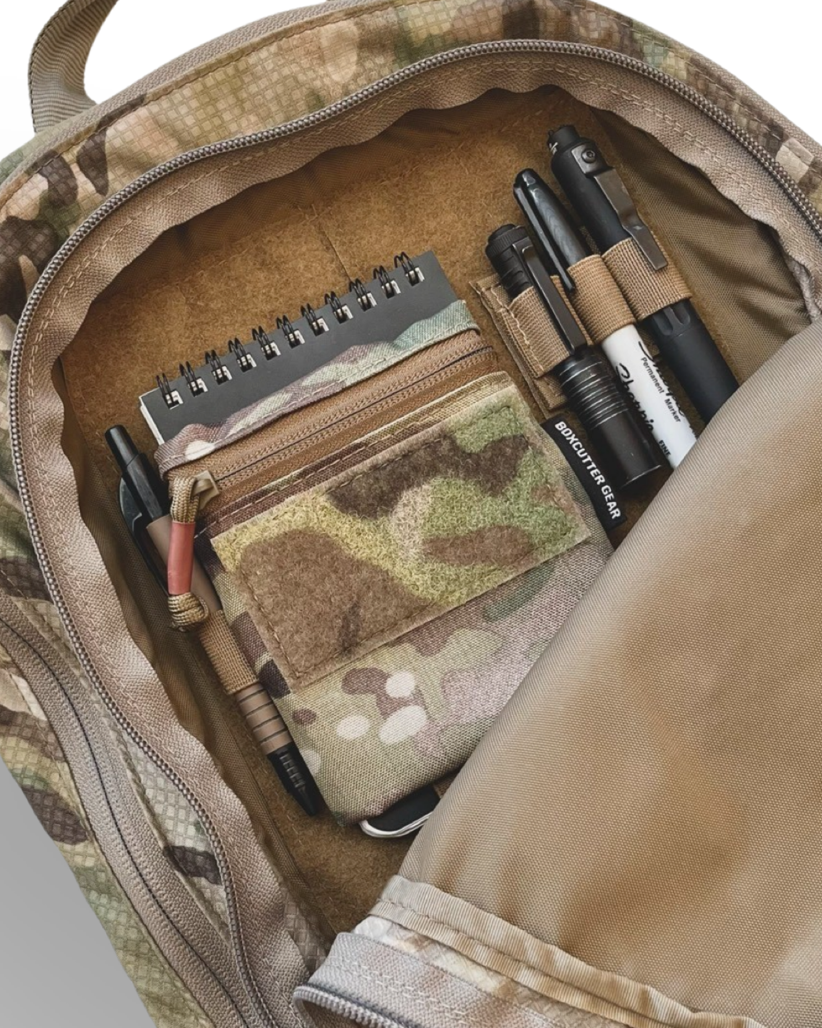 [ZAP]-XL Zippered Admin Pocket Extra Large (Velcro or Molle Back)