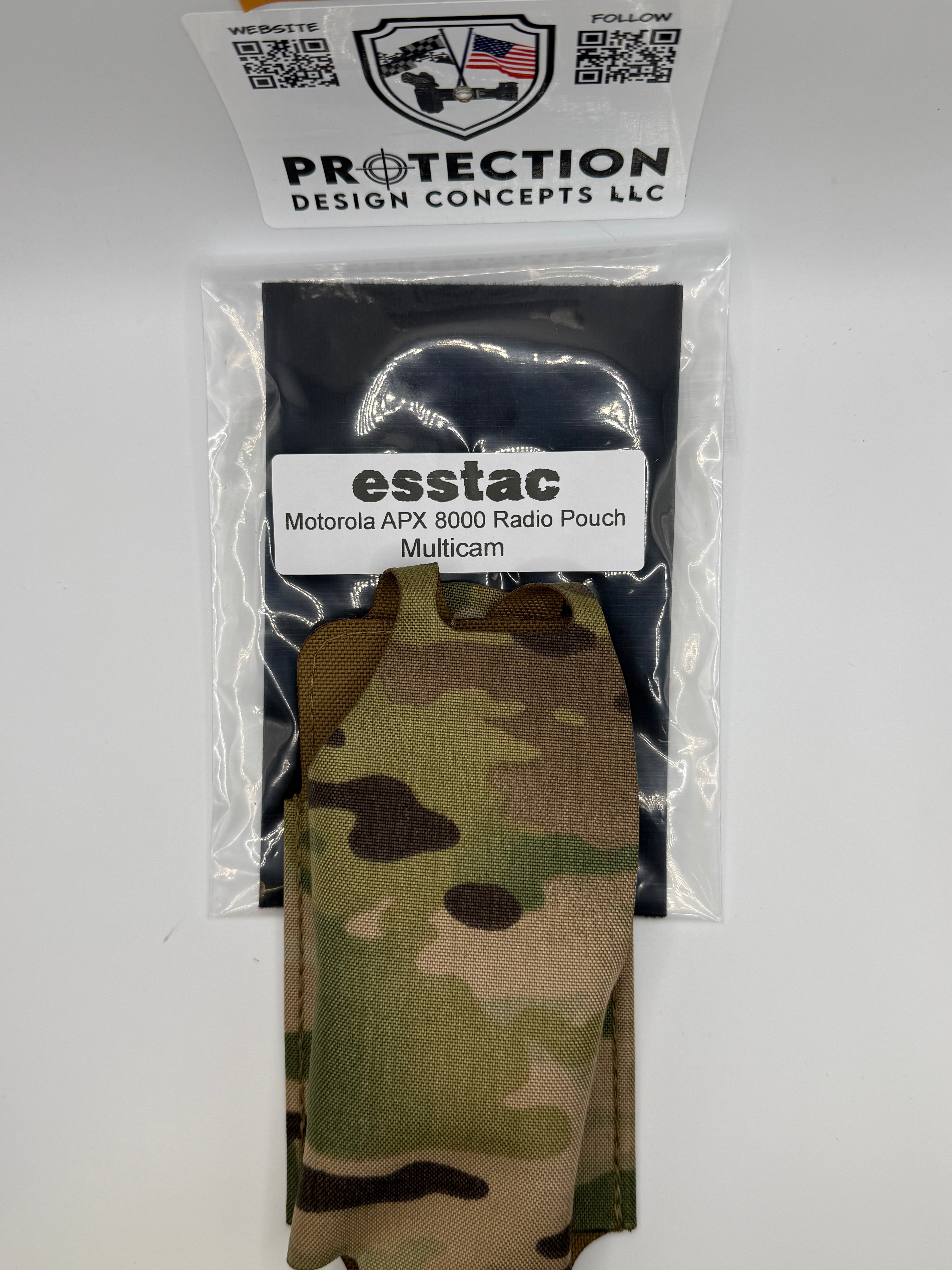 ESSTAC Motorolla 8000 Radio Pouch (Short Battery)