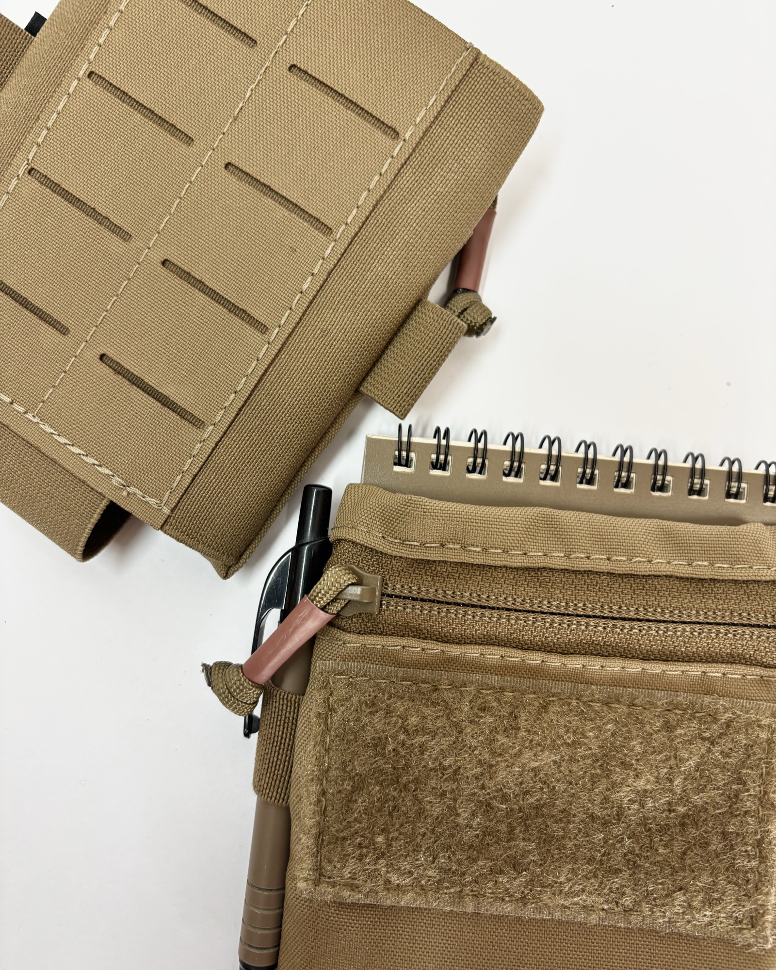 [ZAP]-XL Zippered Admin Pocket Extra Large (Velcro or Molle Back)