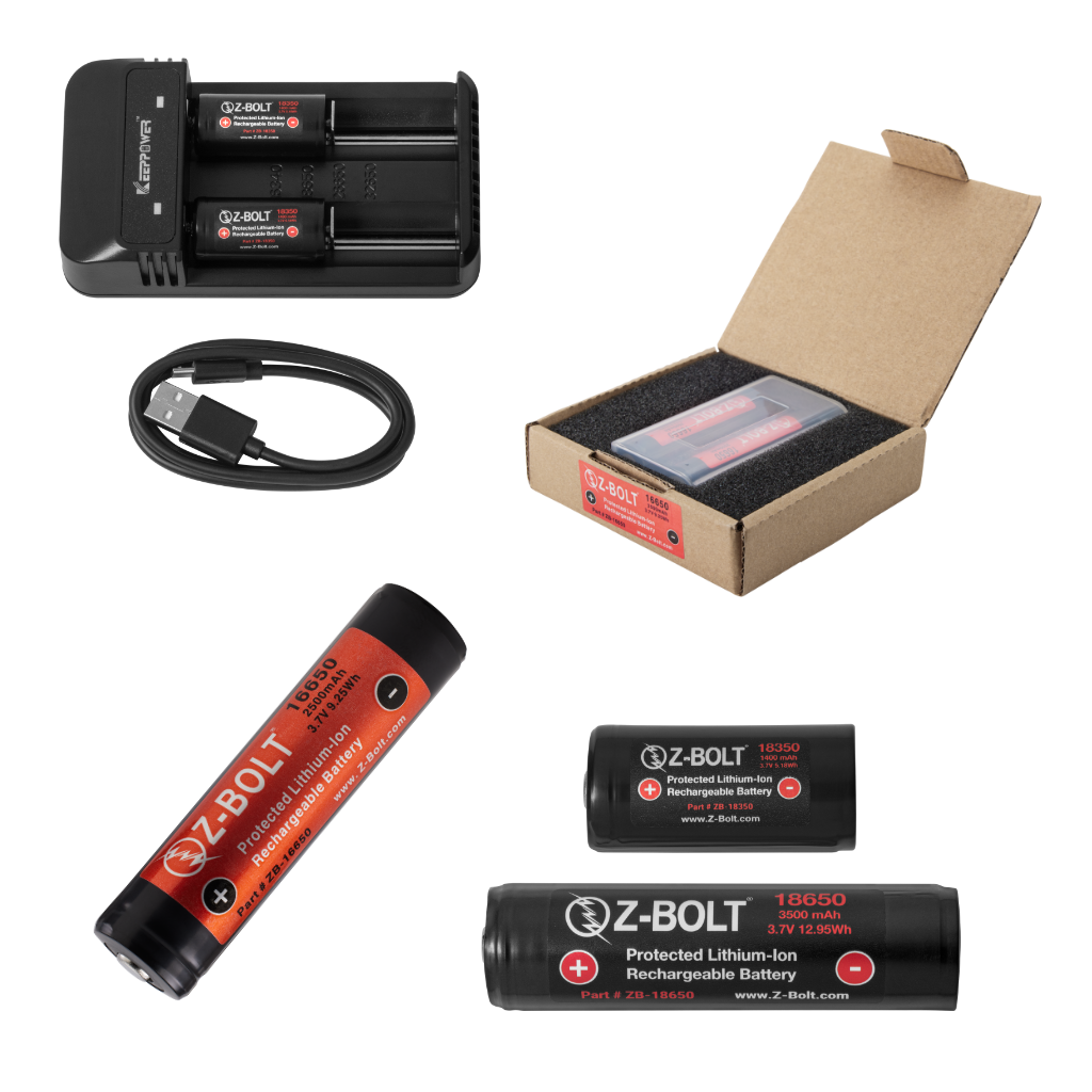 Z-BOLT Rechargeable Batteries & Chargers