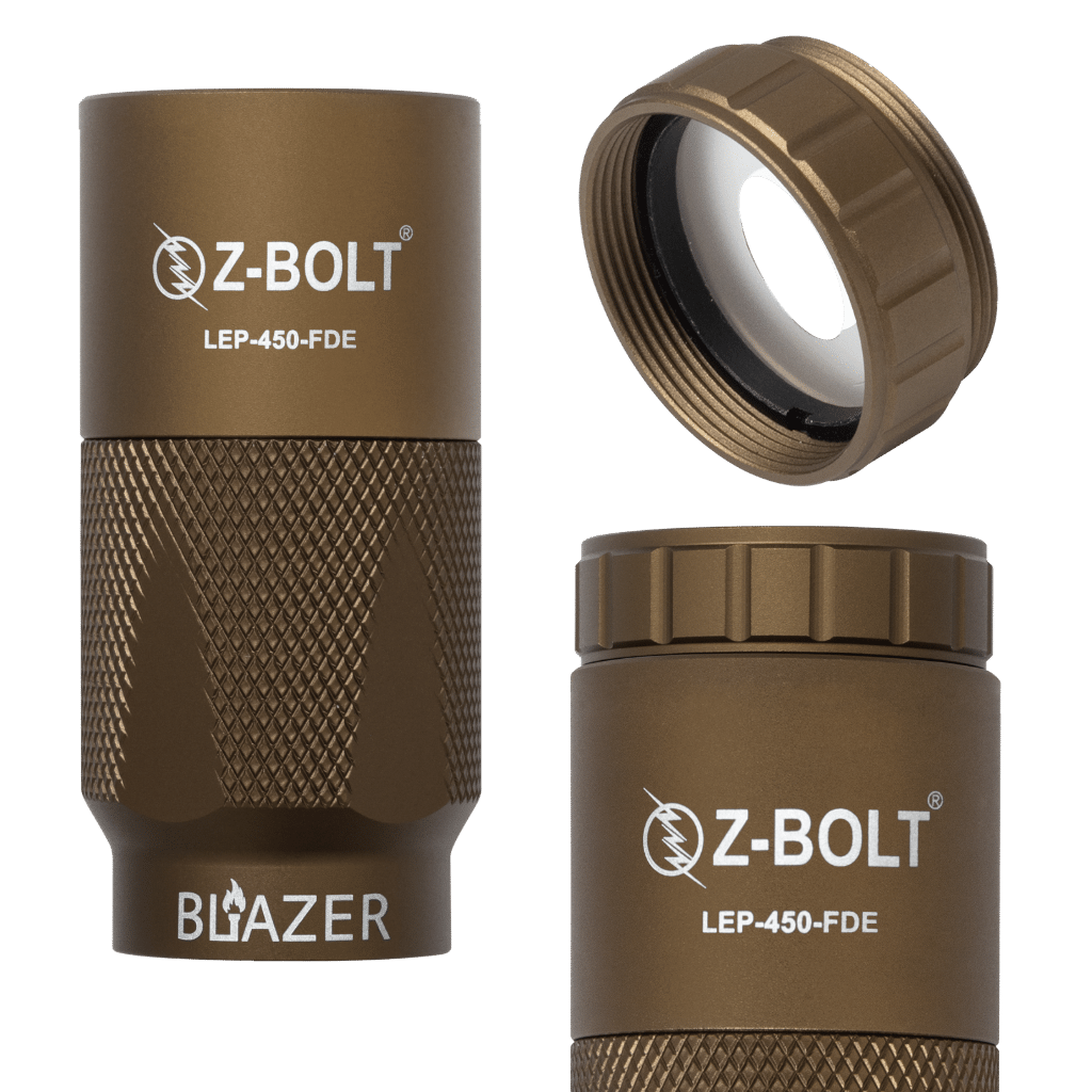 Z-BOLT Laser LEP Light Heads & Diffuser - Laser Excited Phosphor!