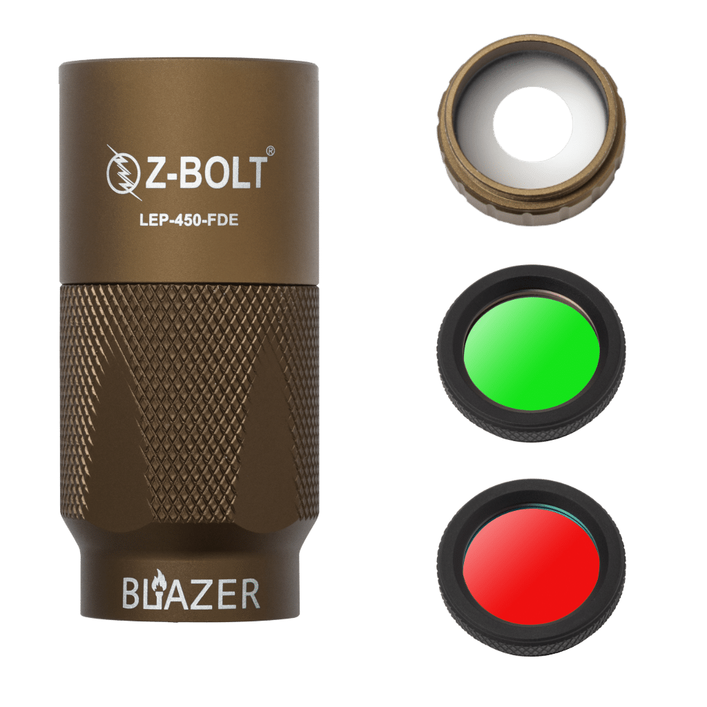 Z-BOLT Laser LEP Light Heads & Diffuser - Laser Excited Phosphor!