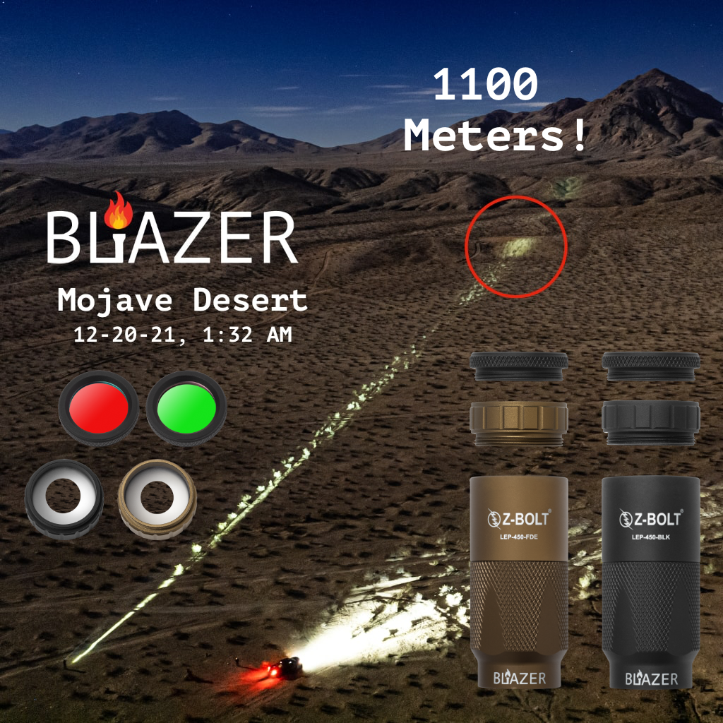 Z-BOLT Laser LEP Light Heads & Diffuser - Laser Excited Phosphor!