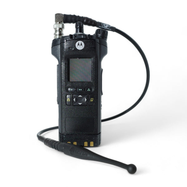 Caatail Antennas v2 Wearable Antenna W/SMA-M to BNC-F Adapter Package ("The Hotshot" Package)