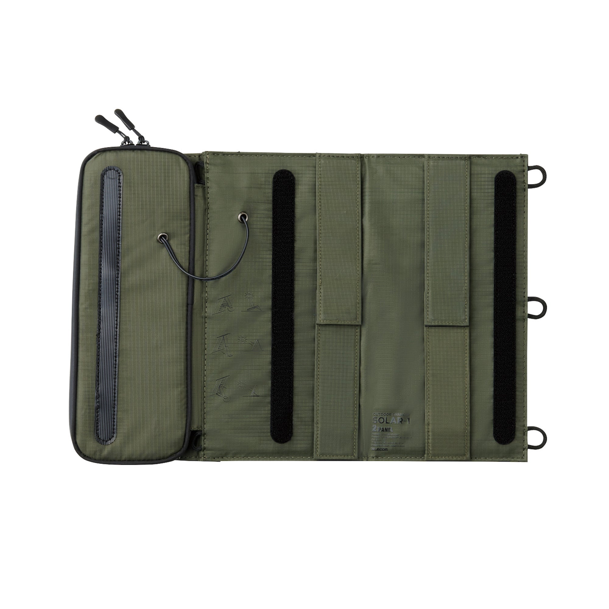 Nestout 2 Panel Solar Charger