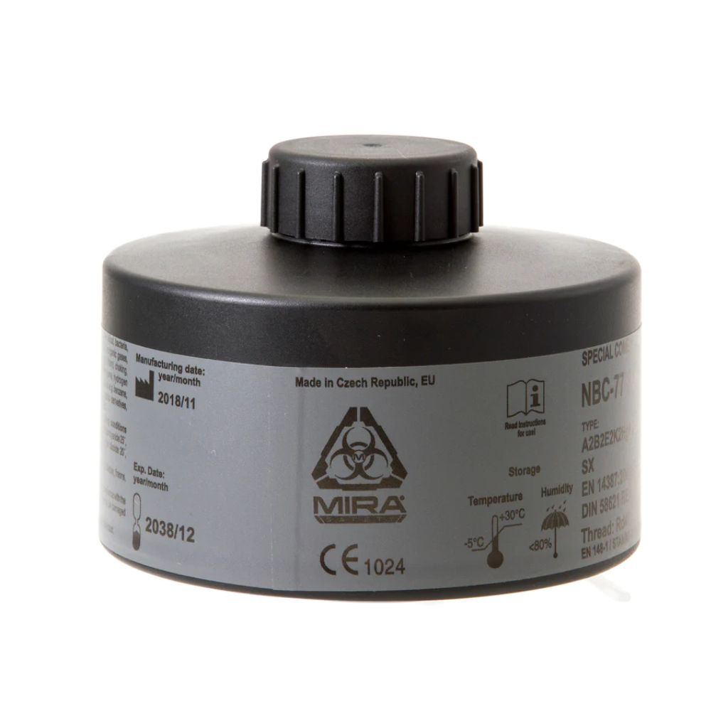 Mira Safety NBC-77 | 40 mm Gas Mask Filter