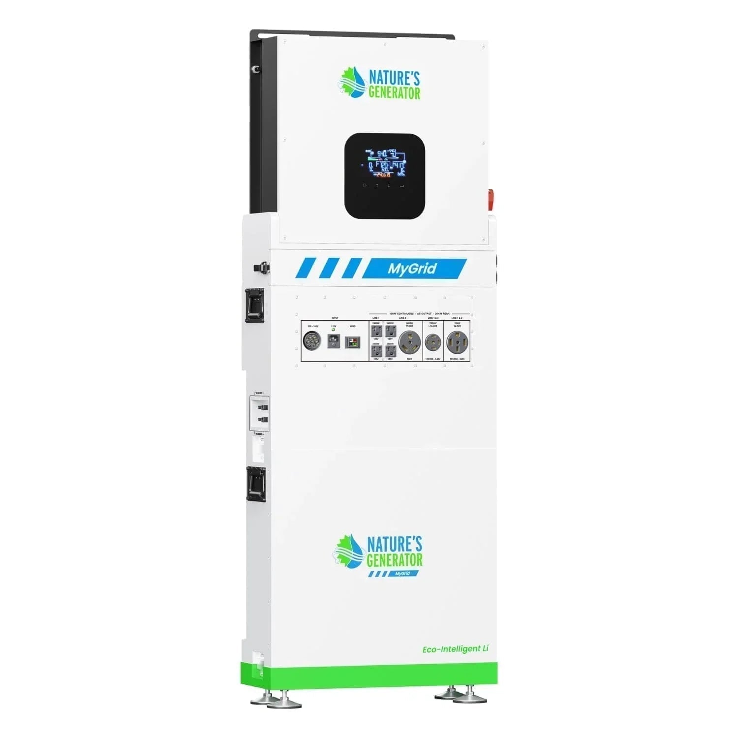 Nature's Generator MyGrid 10K Solar and Wind Generator for Home