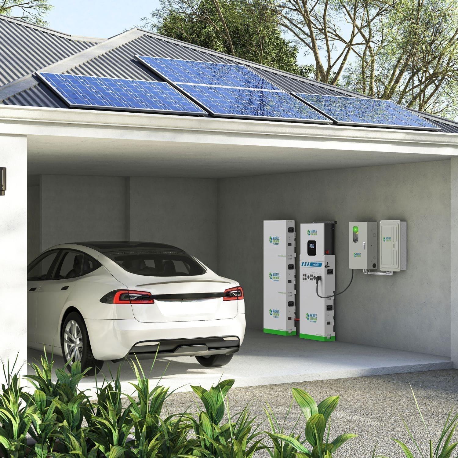 Nature's Generator MyGrid 10K Solar and Wind Generator for Home