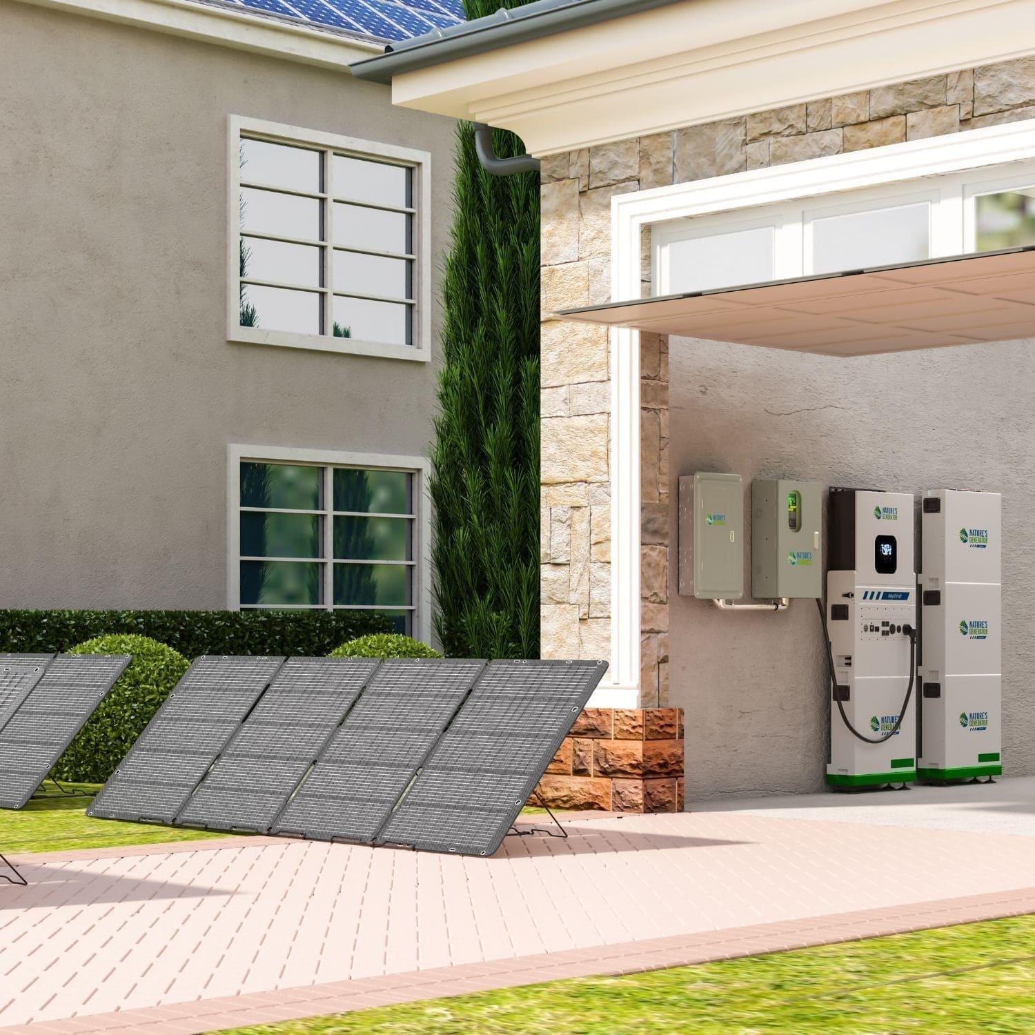 Nature's Generator MyGrid 10K Solar and Wind Generator for Home