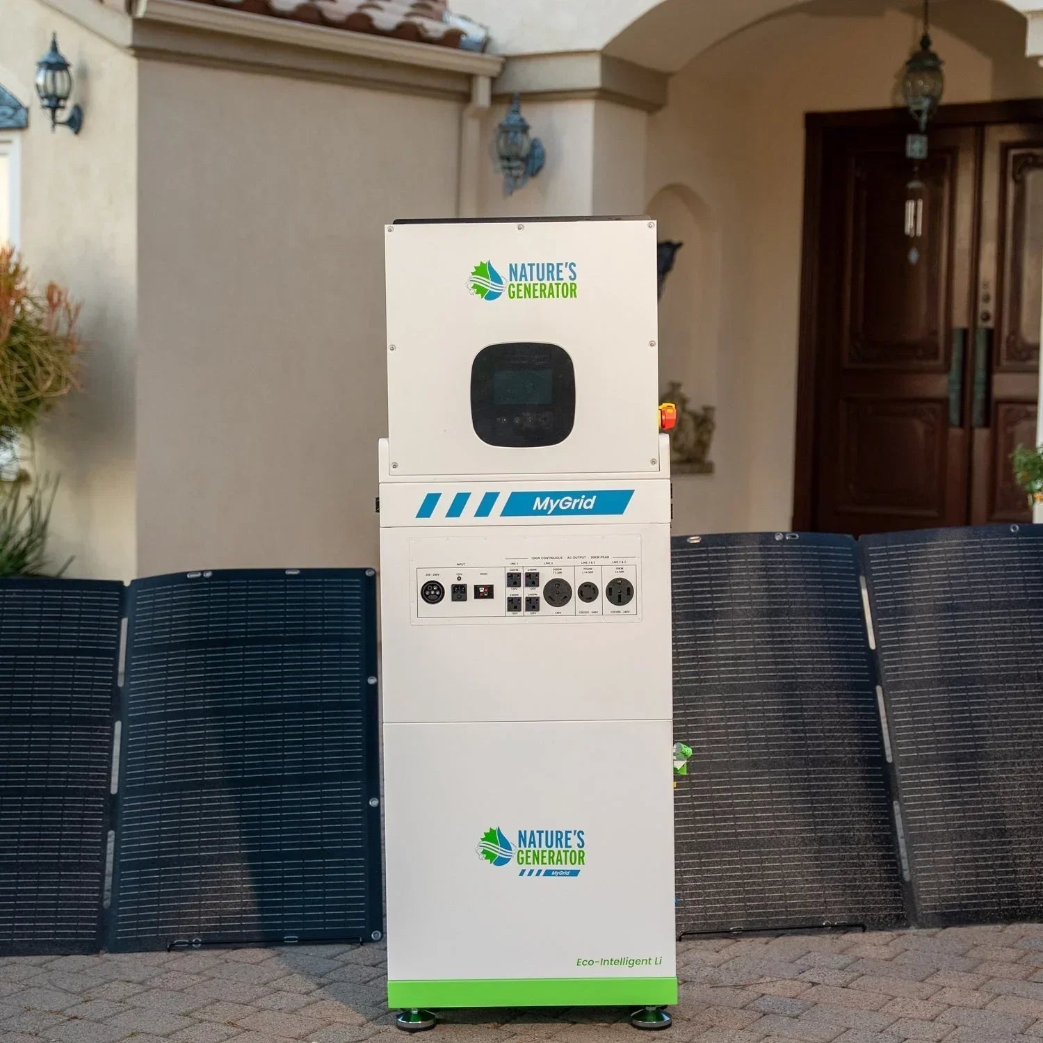 Nature's Generator MyGrid 10K Solar and Wind Generator for Home