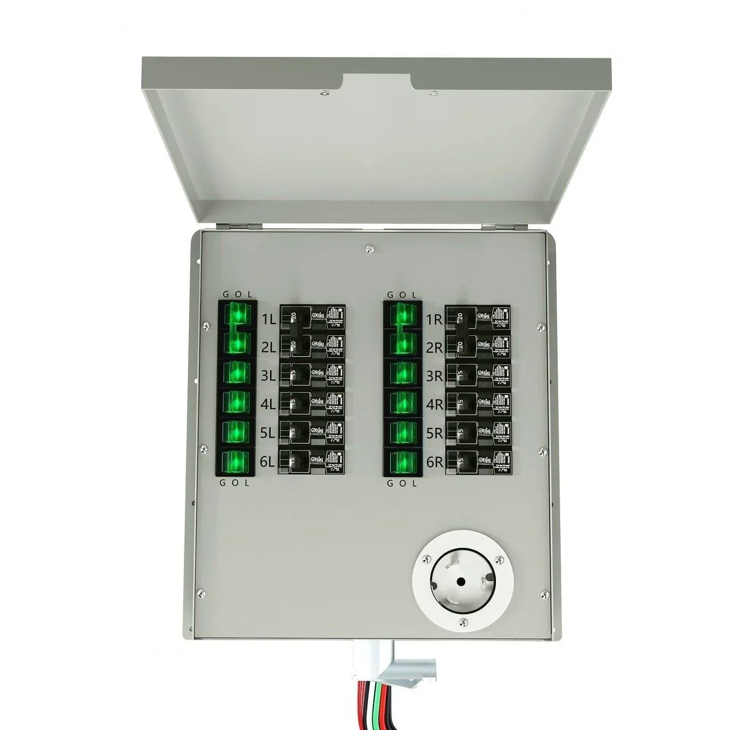 Nature's Generator 12-Circuit 120/240V 50A Non-Automatic Transfer Switch