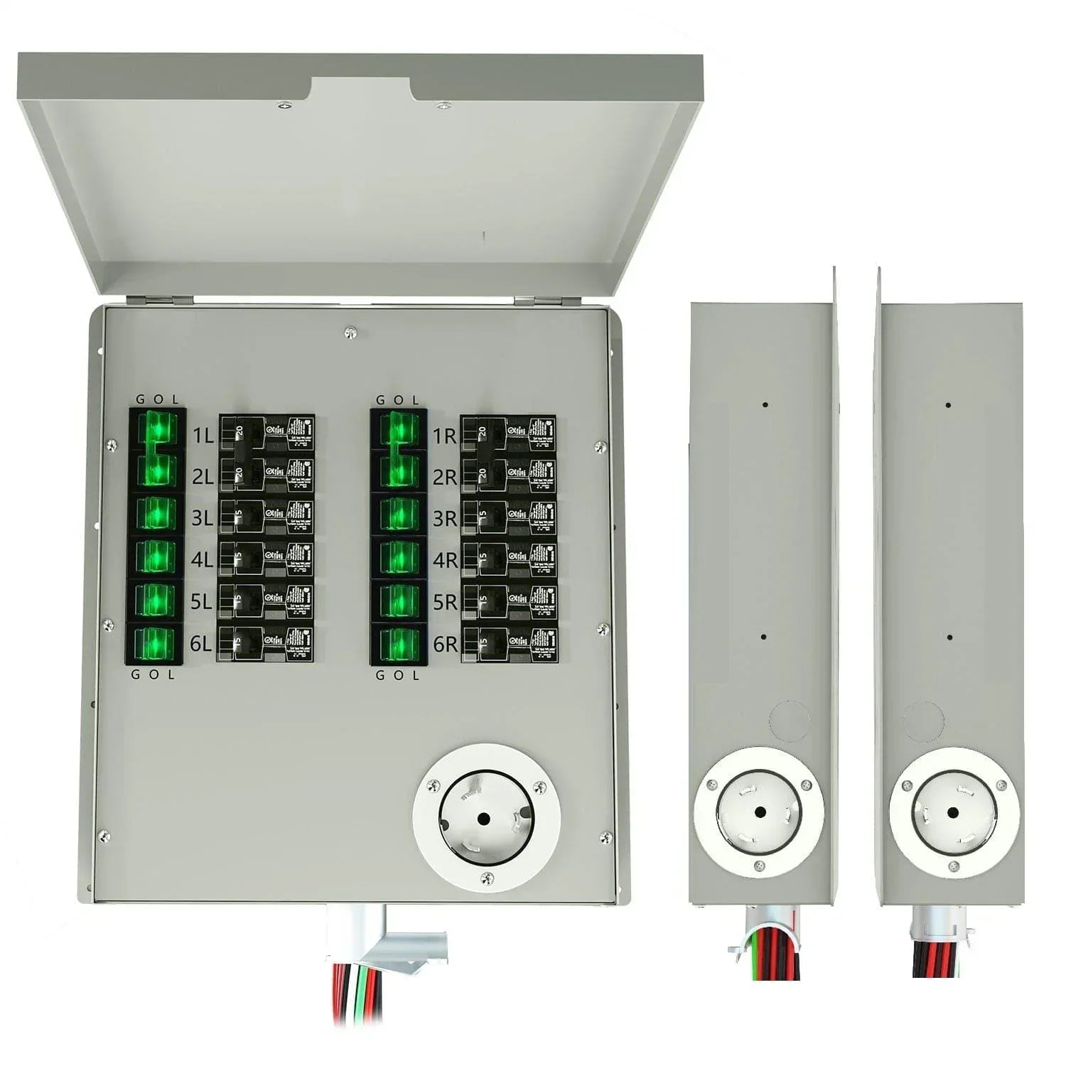 Nature's Generator 12-Circuit 120/240V 50A Non-Automatic Transfer Switch