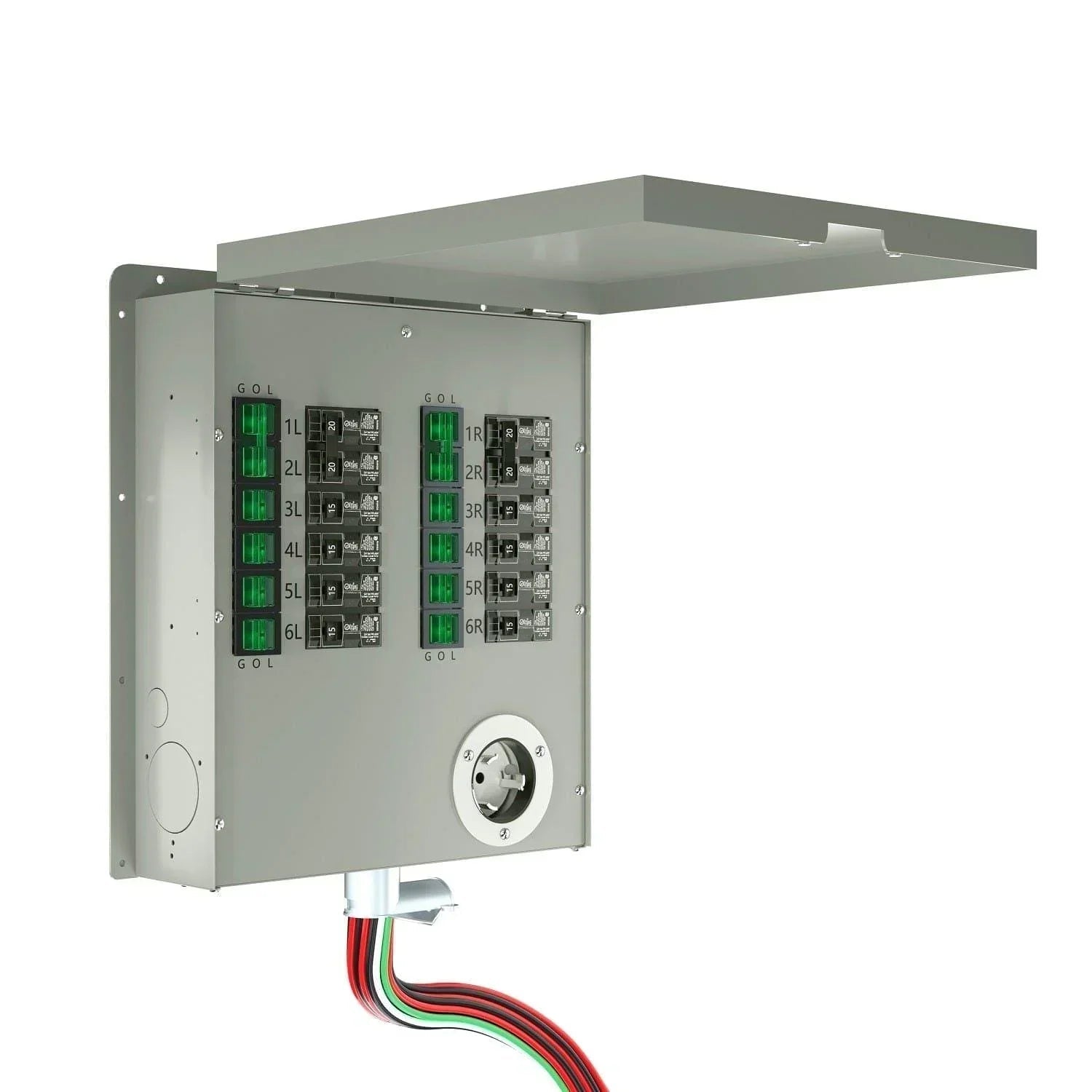 Nature's Generator 12-Circuit 120/240V 50A Non-Automatic Transfer Switch