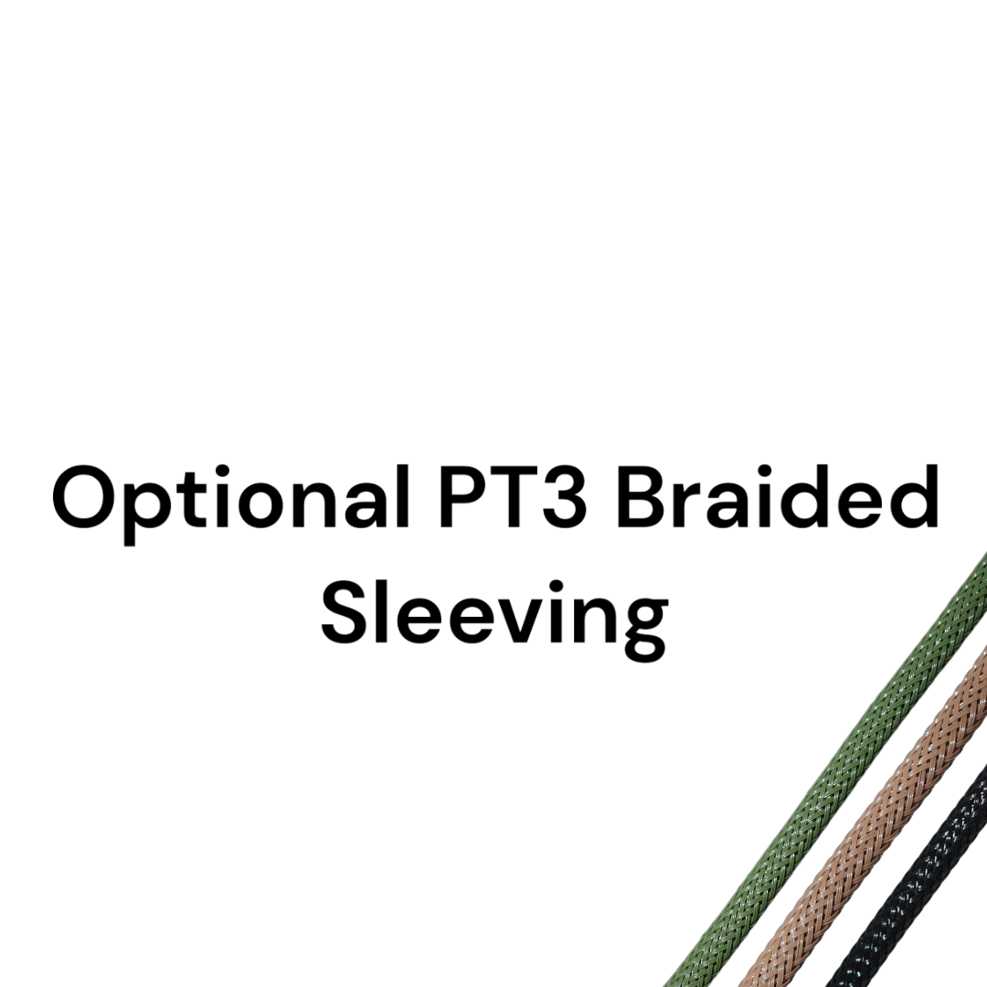 Caatail Antennas "Shorty" Up Armored Antenna Relocation Cable (SMA-M Antenna End)