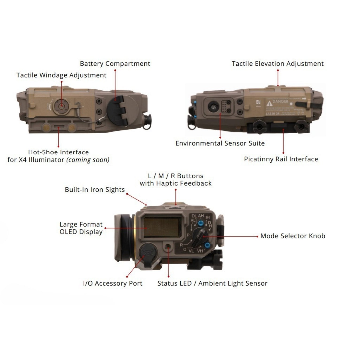 Maztech X4-LRF Gen 2 | Faster 15km Ranging & Ballistic Solver | Enhanced Laser Precision