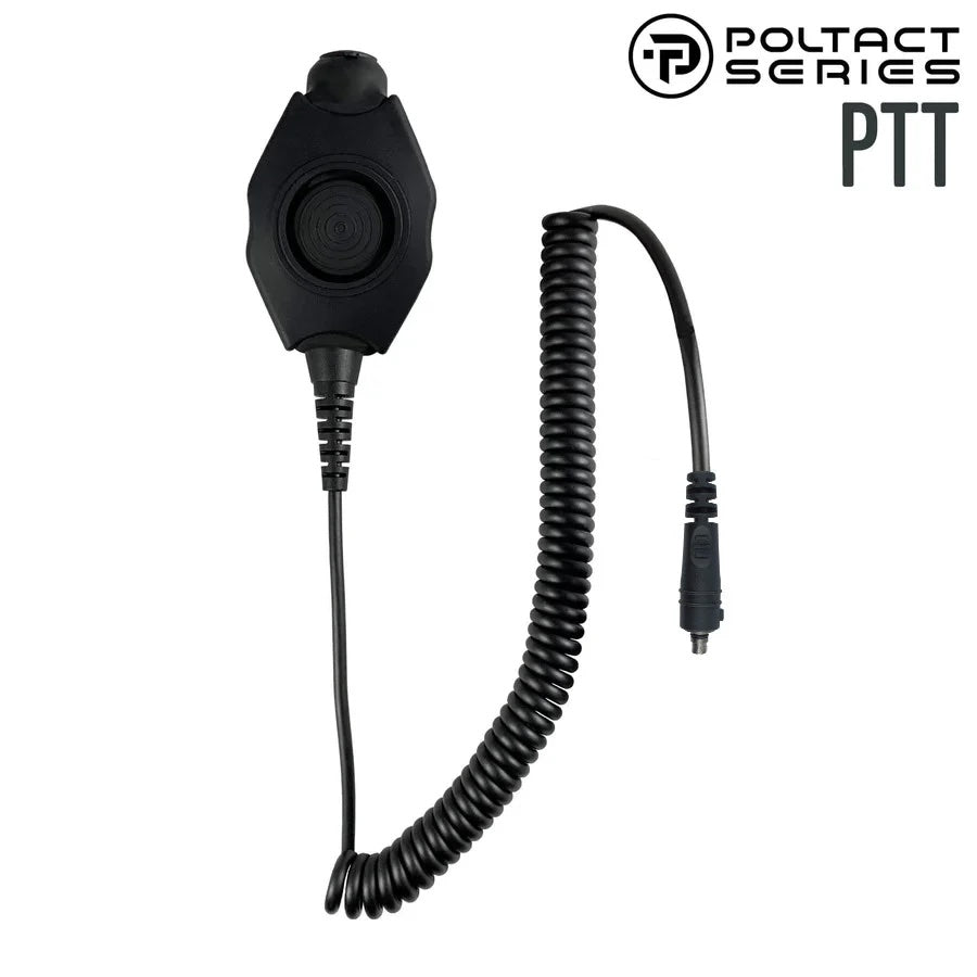 Material Communications Poltact Tactical In Helmet & Push To Talk Kit - Silvus StreamCaster 7 Pin Connector