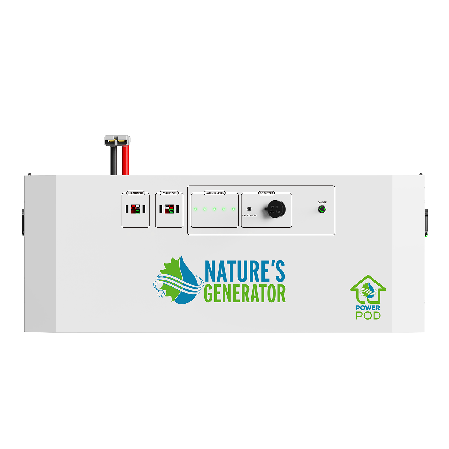 Nature's Generator Powerhouse Gen 2 Solar Generator and Transfer Switch