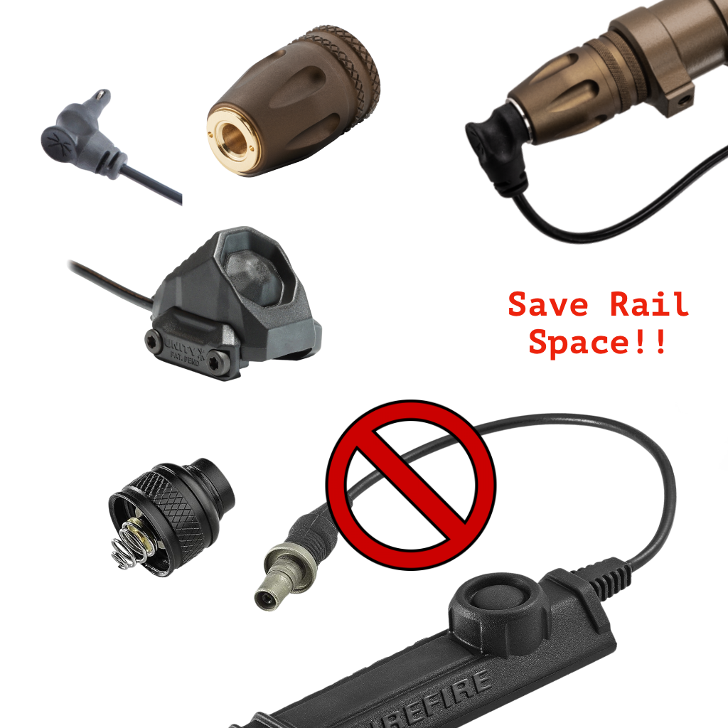 Z-BOLT Remote Cable Port Tailcap for Crane Plugs