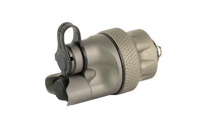 Surefire Part |  Scoutlight |  The  switch receptacle accepts the ST07 |  SR07 and SR07-D-IT remote tape switches (sold separately) |  No Cable |  Black DS00