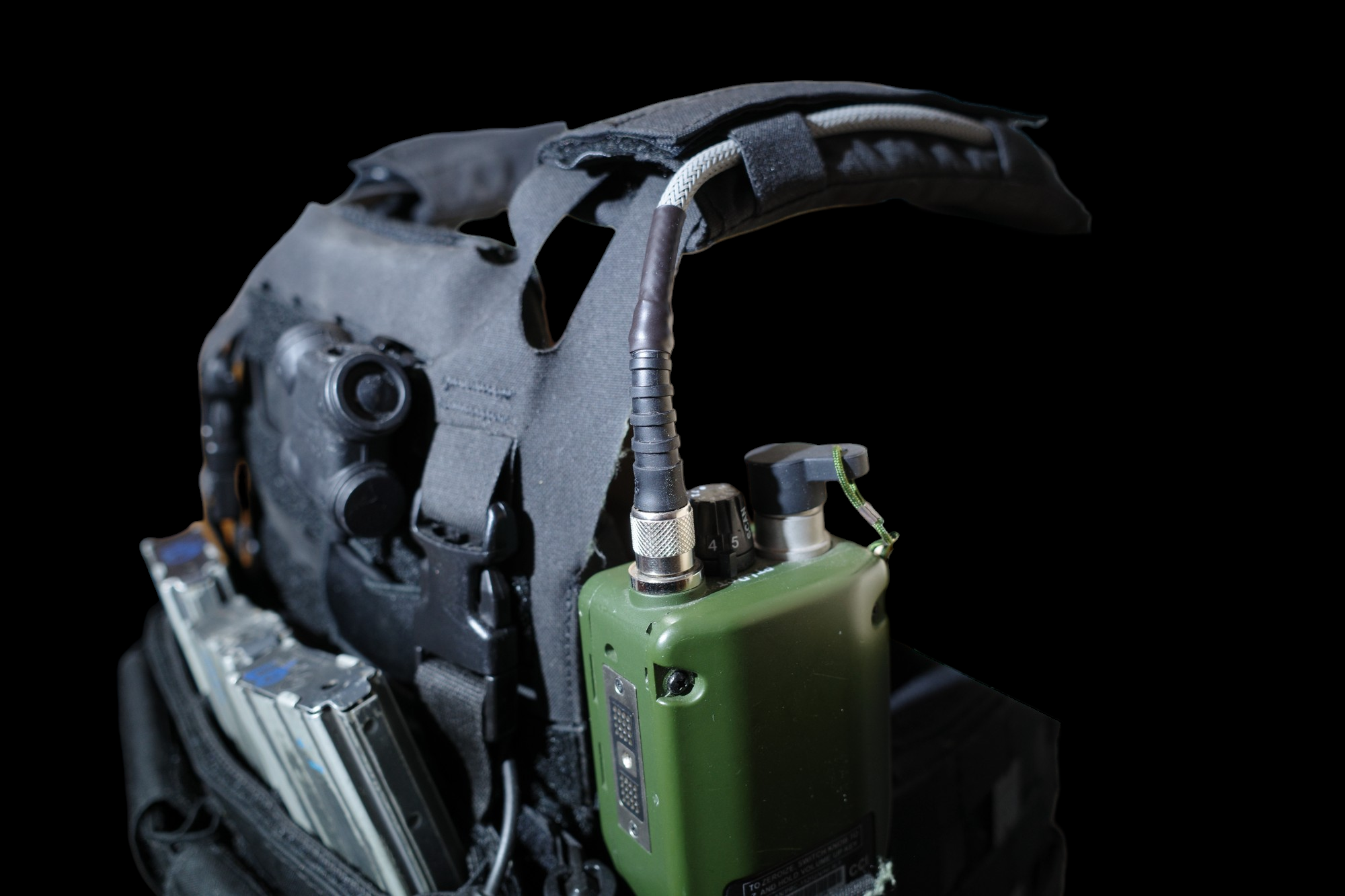 Caatail Antennas "The Squad Leader" v2 Wearable Antenna (TNC-M Antenna)