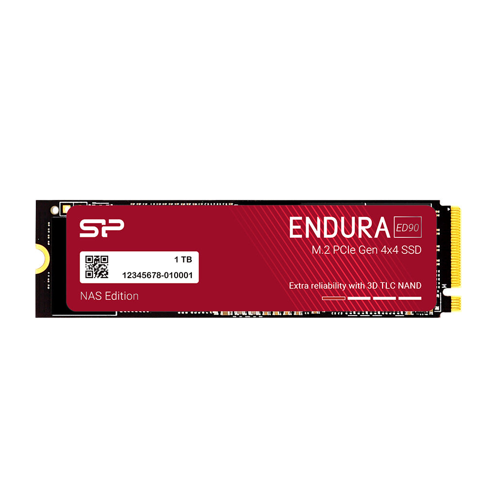 Silicon Power ED90 NAS 1TB TLC PCIe NVMe Gen4x4 M.2 2280 Internal Solid State Drive