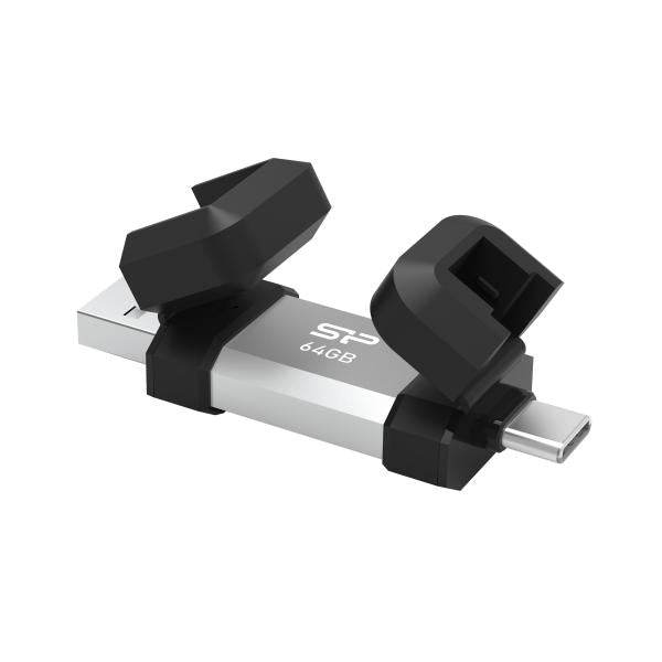 Silicon Power Mobile C51 128GB Dual USB-C/USB 3.2 Gen 1 Flash Drive