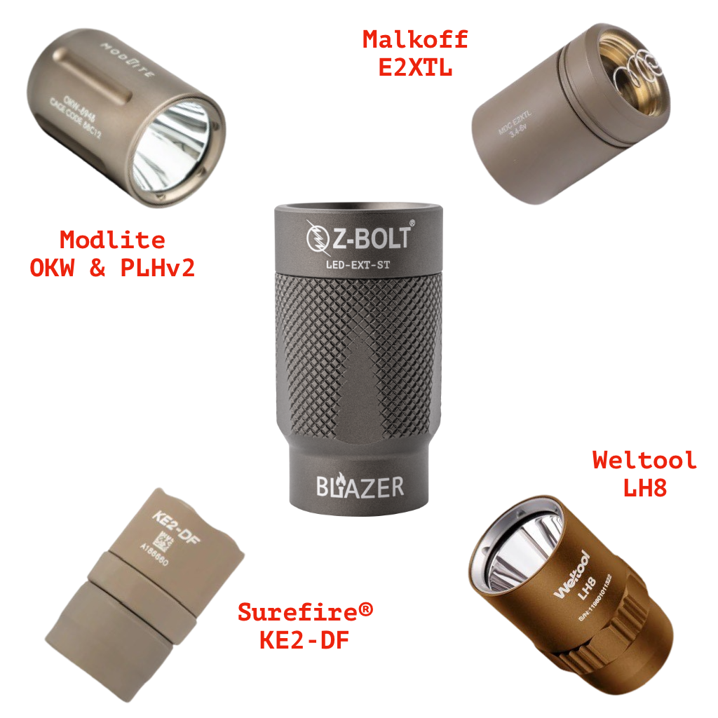 Z-BOLT LED Light Heads with Target Reflector