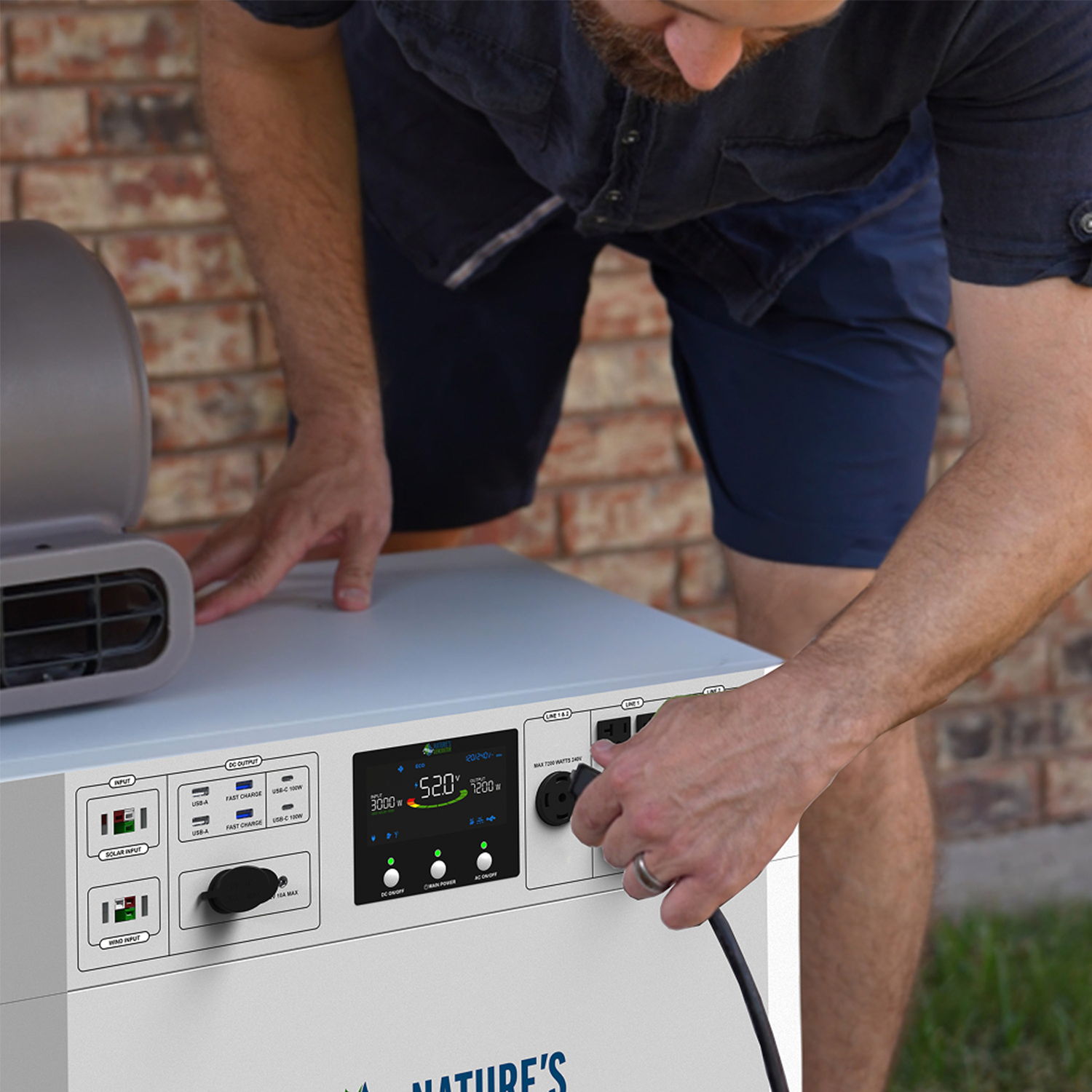 Nature's Generator Powerhouse Gen 2 Solar and Wind Generator