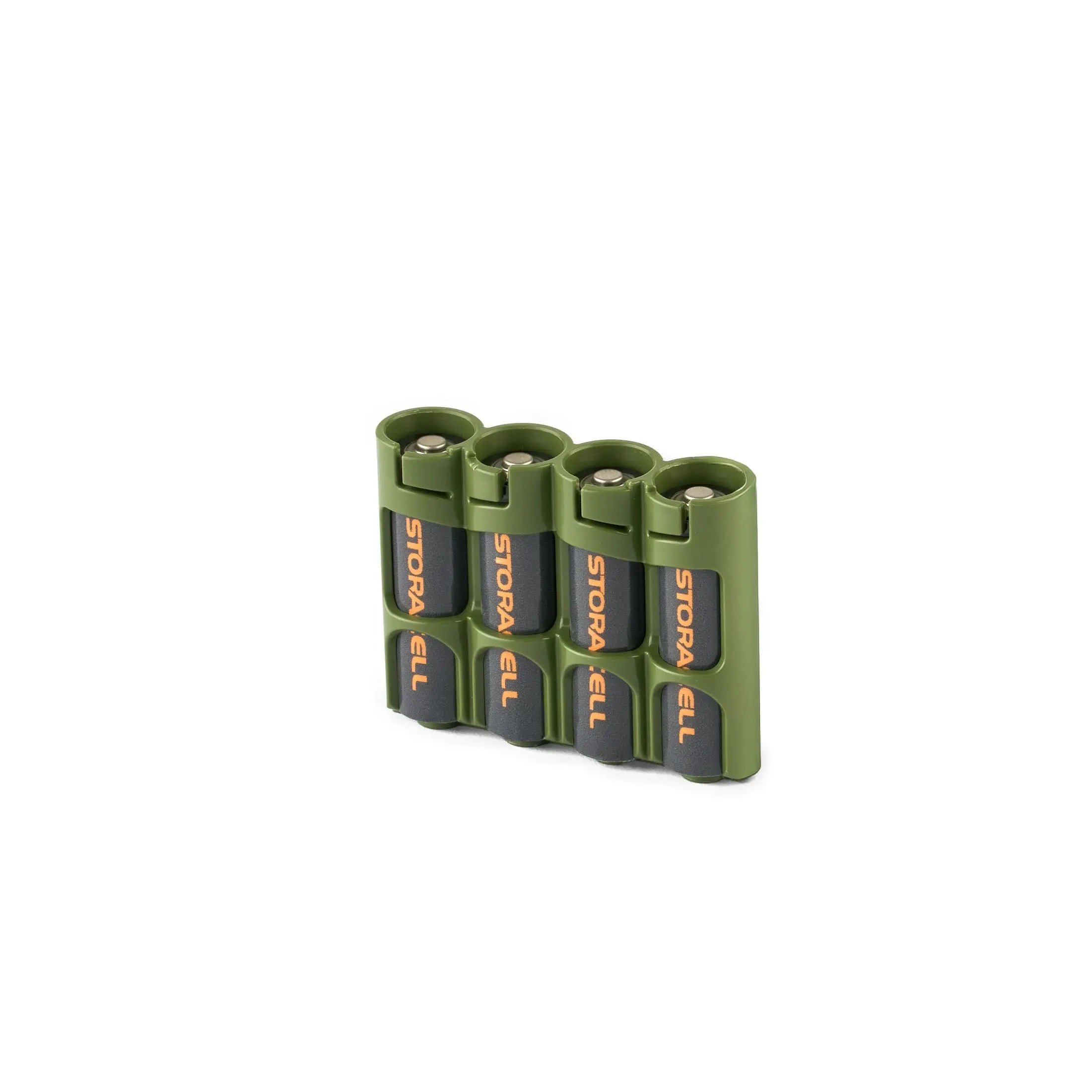 Storacell Slim Line AA 4 Pack (Military Green)