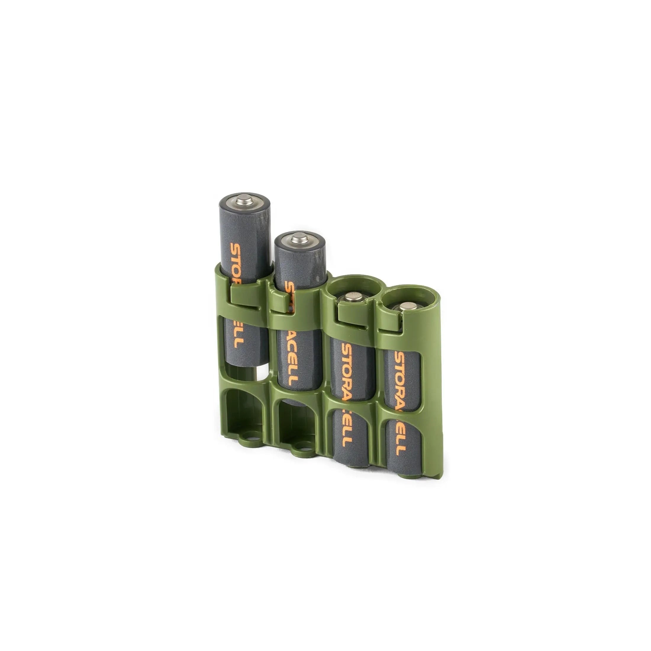Storacell Slim Line AA 4 Pack (Military Green)