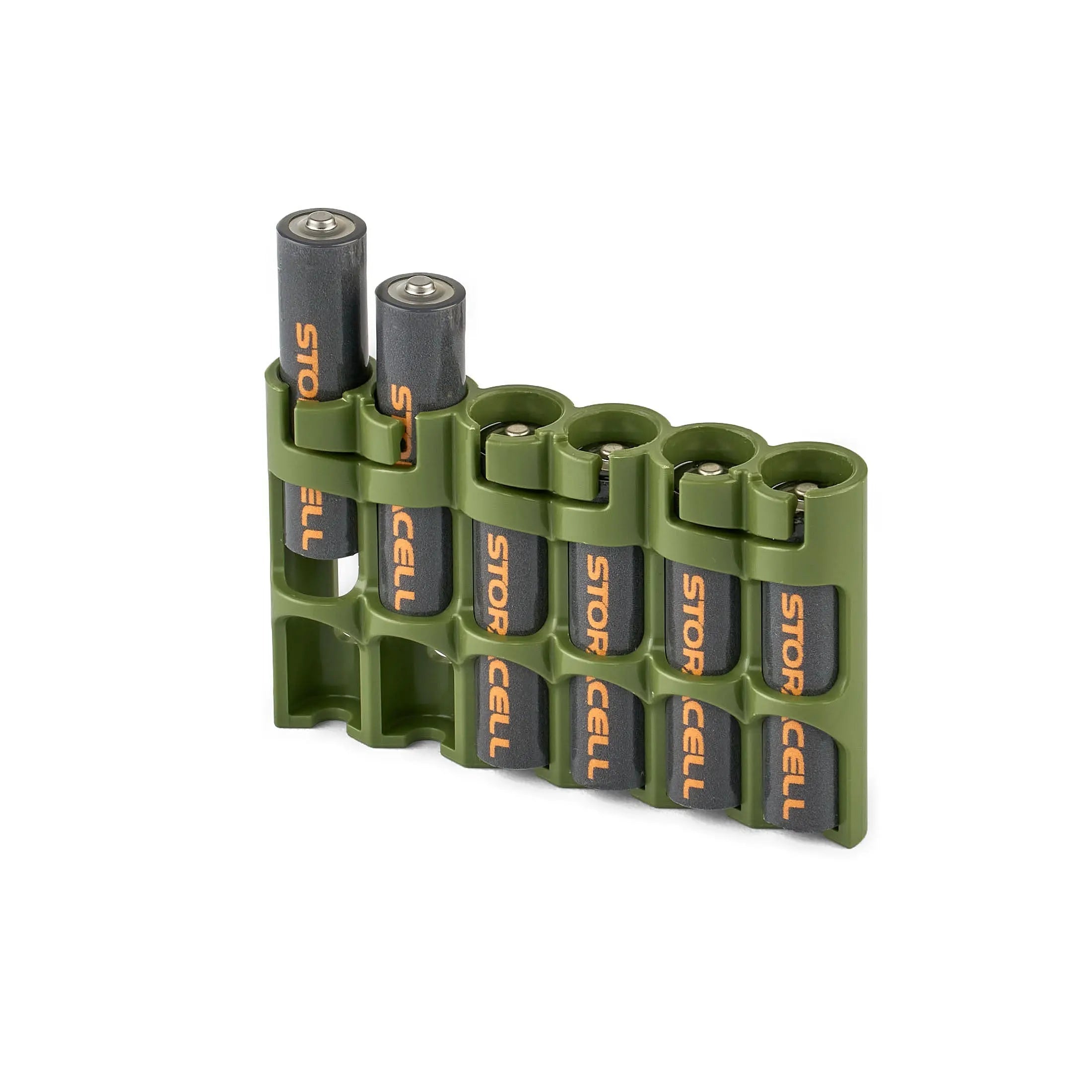 Storacell Slim Line AAA 6 Pack (Military Green)