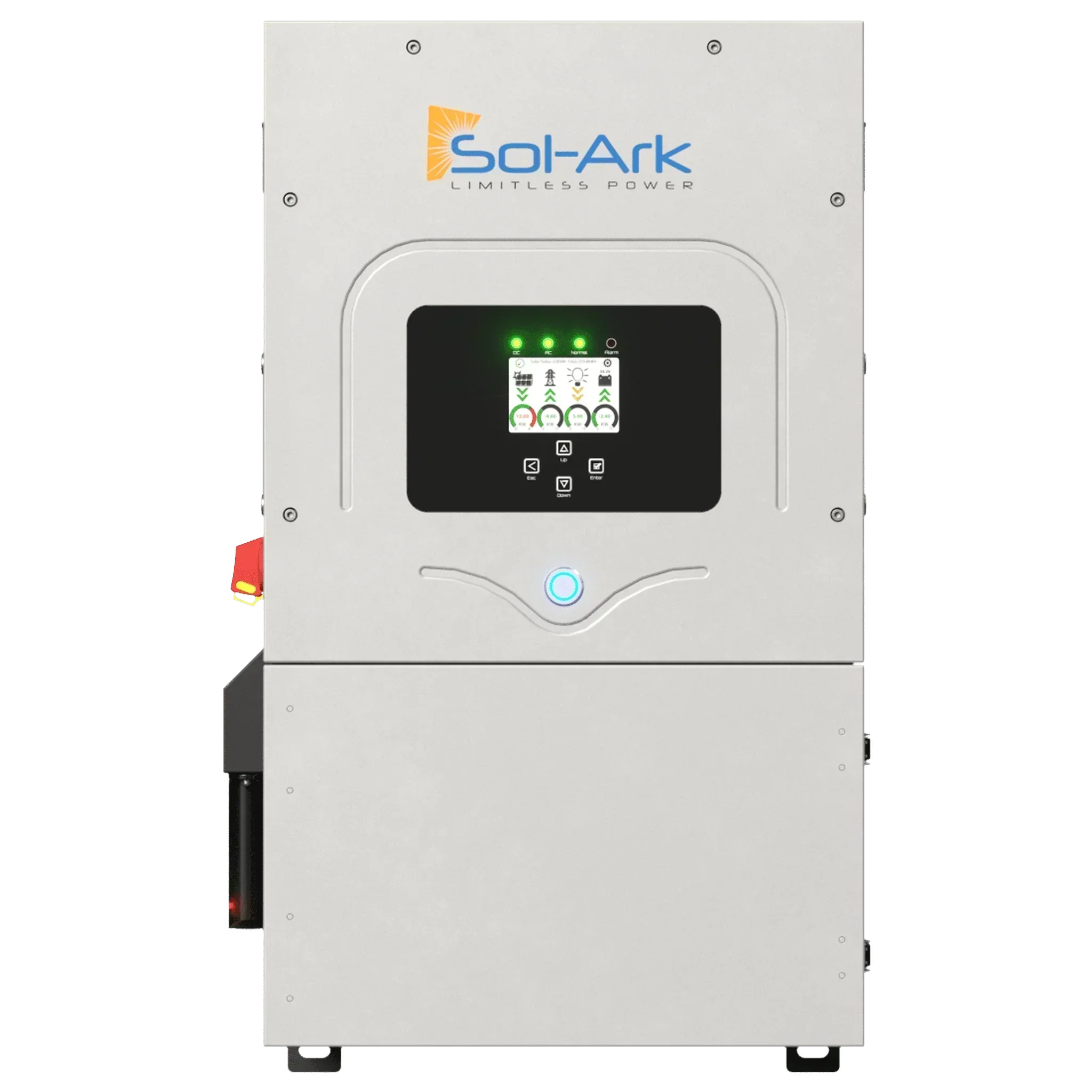 Sol-Ark 12K EMP Hardened | All-In-One Pre-Wired Hybrid Solar Inverter | 120/240/208V 48V  | 10-Year Warranty