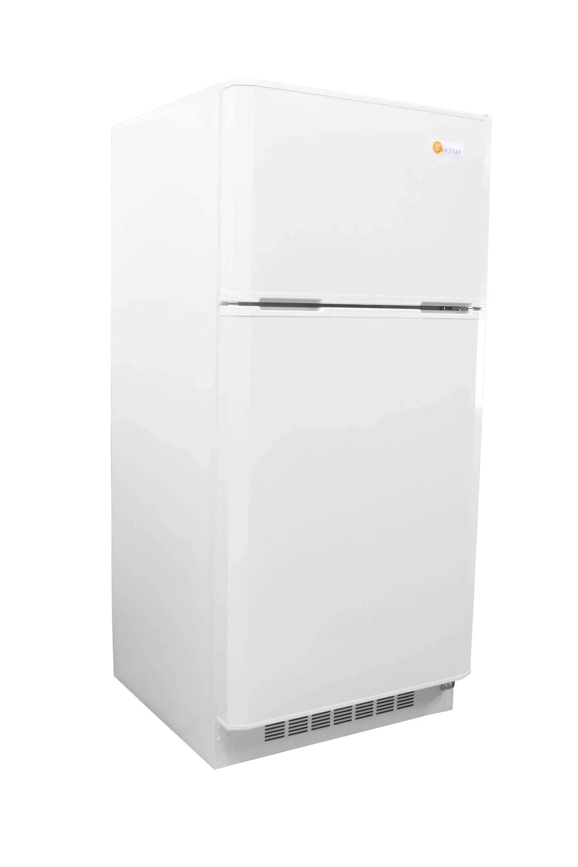 SunStar 16CU Solar/DC Refrigerator - White ST-16RF-W