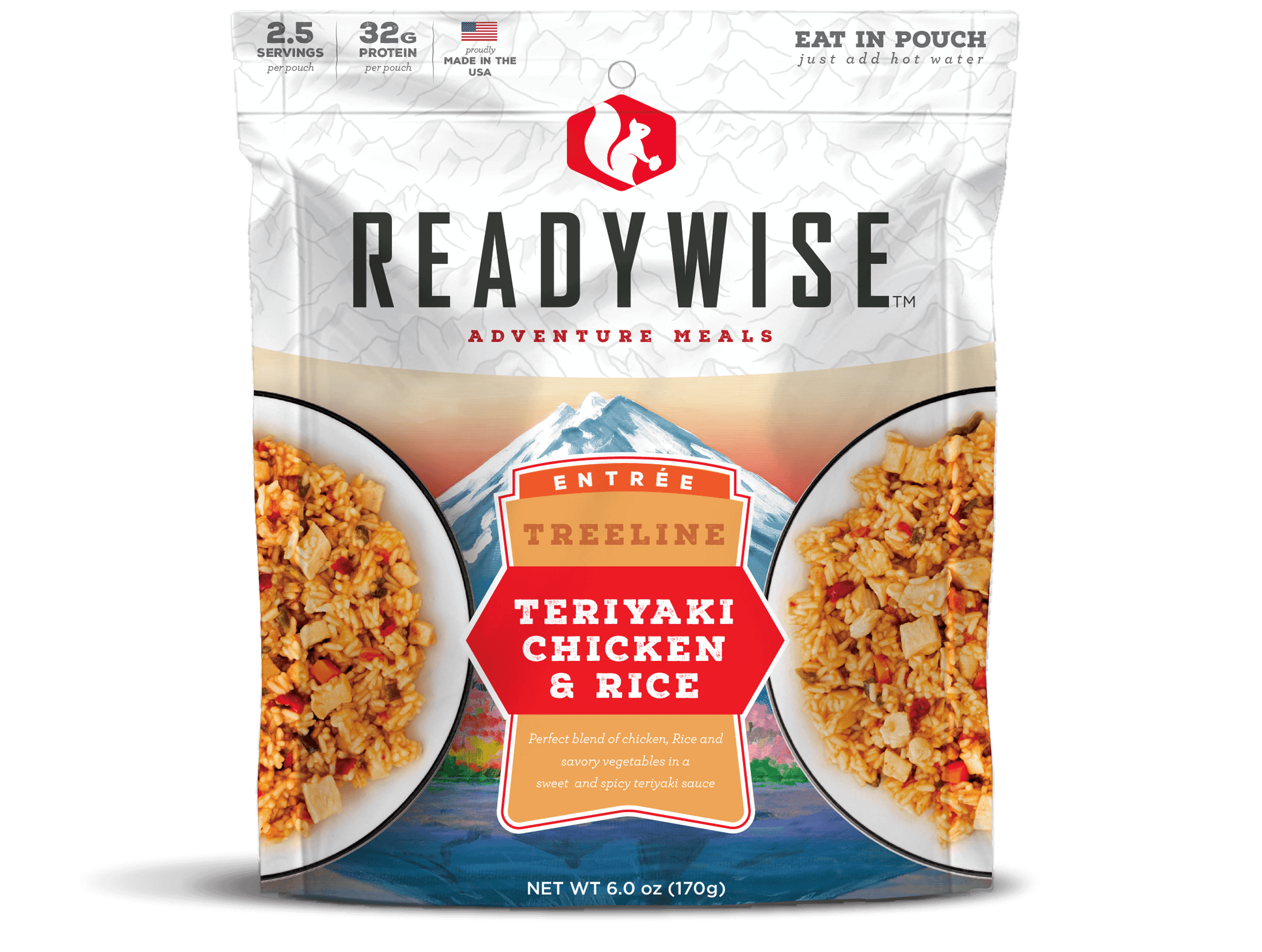 ReadyWise | Treeline Teriyaki Chicken & Rice