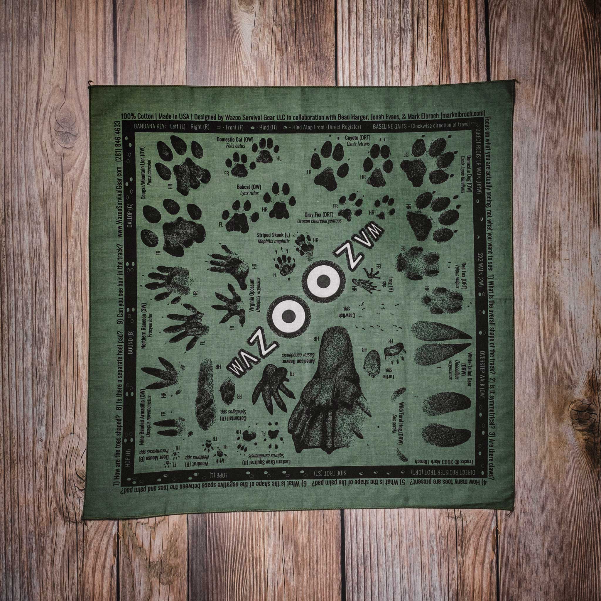 Wazoo Gear Tracking Bandana
