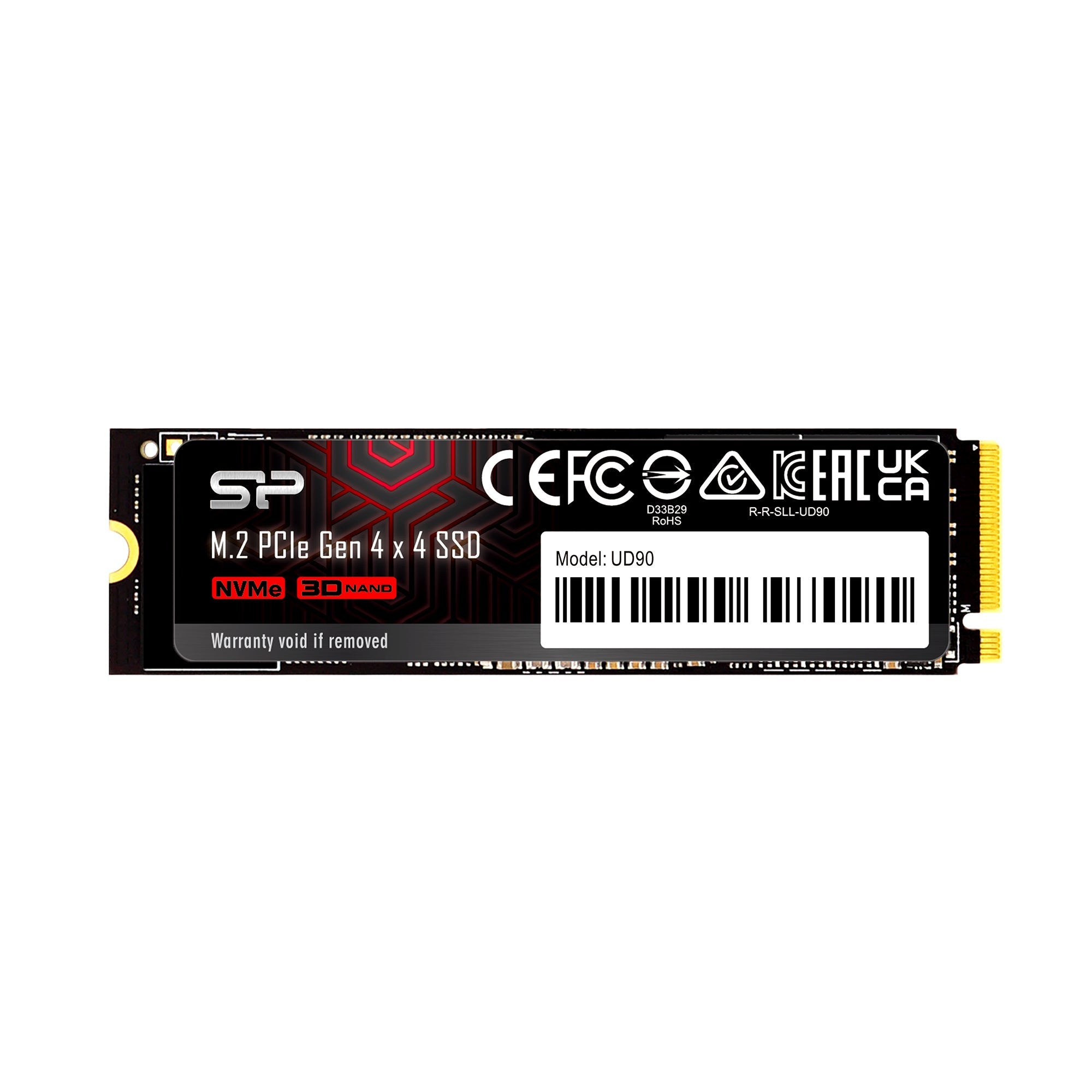 Silicon Power UD90 2TB PCIe NVMe Gen4x4 M.2 2280 Internal Solid State Drive