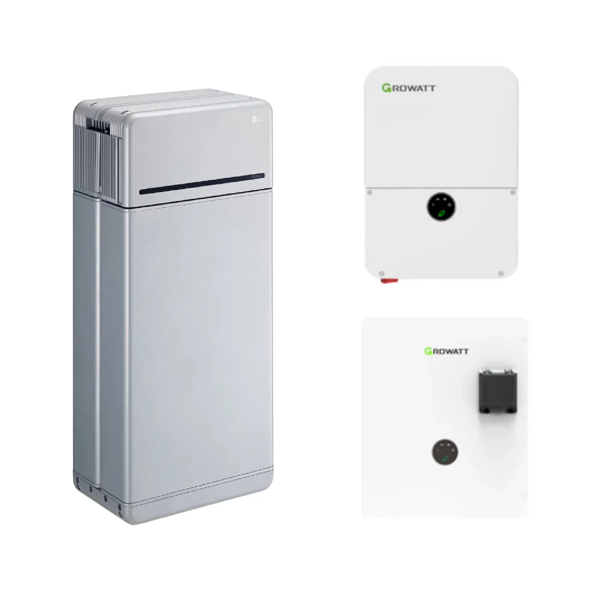 LG 16H Prime 16kWh High Voltage Battery Bundle with Growatt 7.6kW or 11.4kW Grid-Tie Inverter