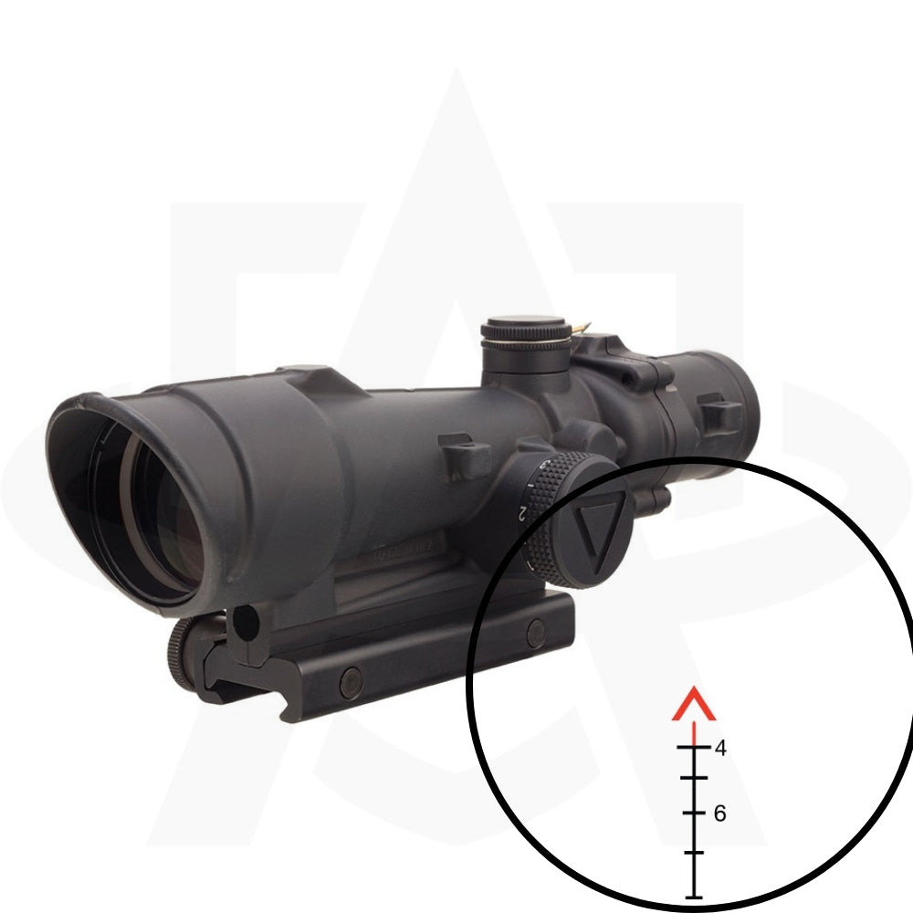 Trijicon ACOG 3.5x35 LED | 3.5x35 Scope w/ 12,000+ Hour Battery Life & TA51 Mount | Waterproof