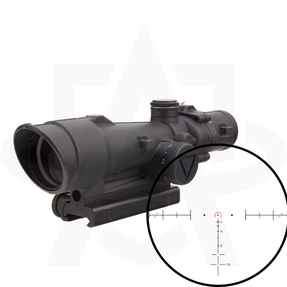 Trijicon ACOG 3.5x35 LED | 3.5x35 Scope w/ 12,000+ Hour Battery Life & TA51 Mount | Waterproof