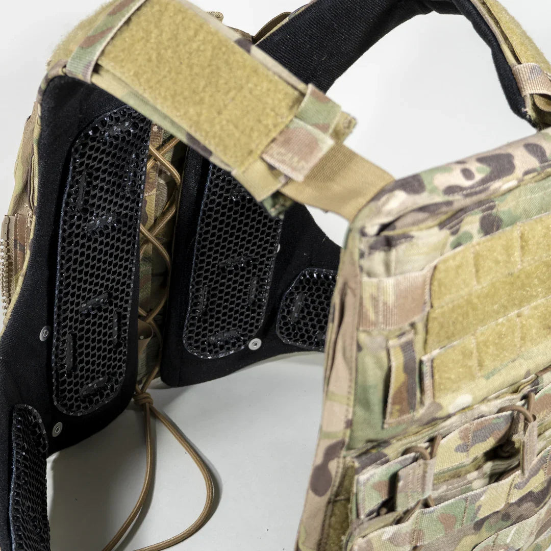 Qore Performance ICEVENTS® Classic Plate Carrier Ventilation Pontoons (Crye AVS Harness Pad Set)
