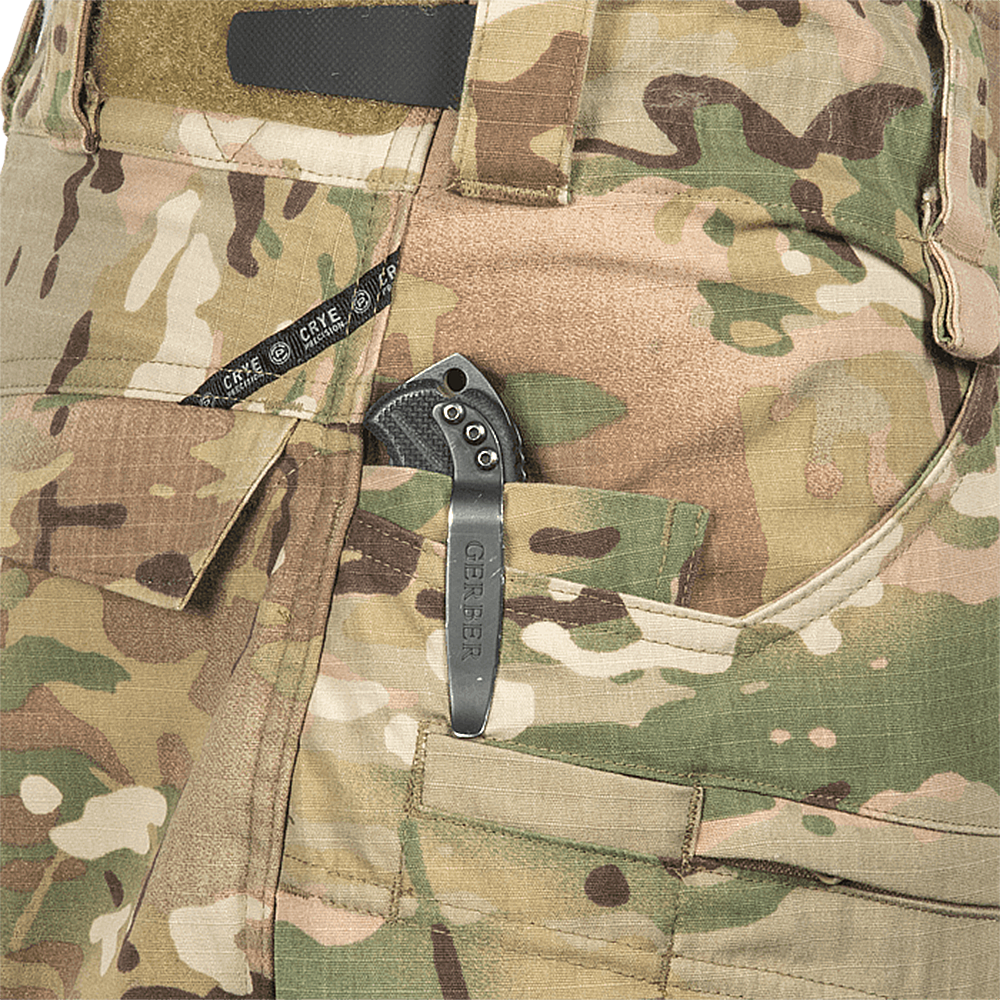 Crye Precision G4 Combat Pants | w/ Adjustable Waist & Mesh Venting | Made in the USA