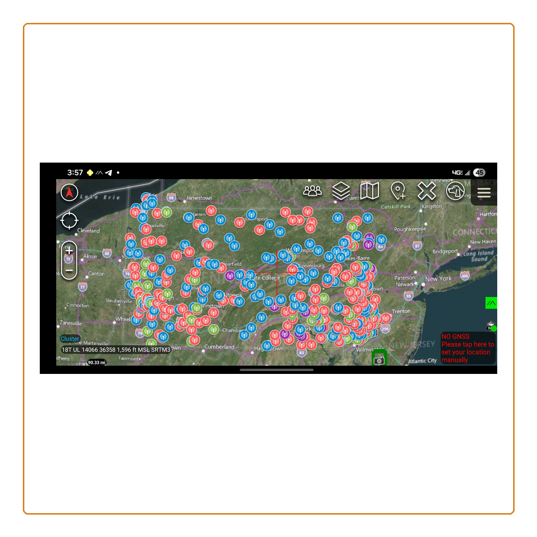 District47 TAK Overlay - VHF/UHF and GMRS Repeater Data Package