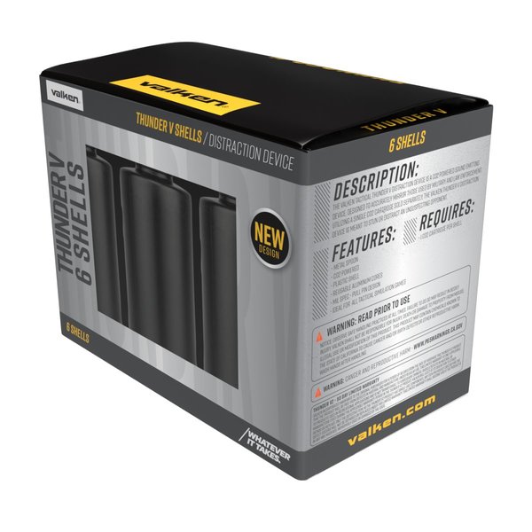Valken Thunder V2 Cylinder B Sound Grenade Shells - 6 Pack