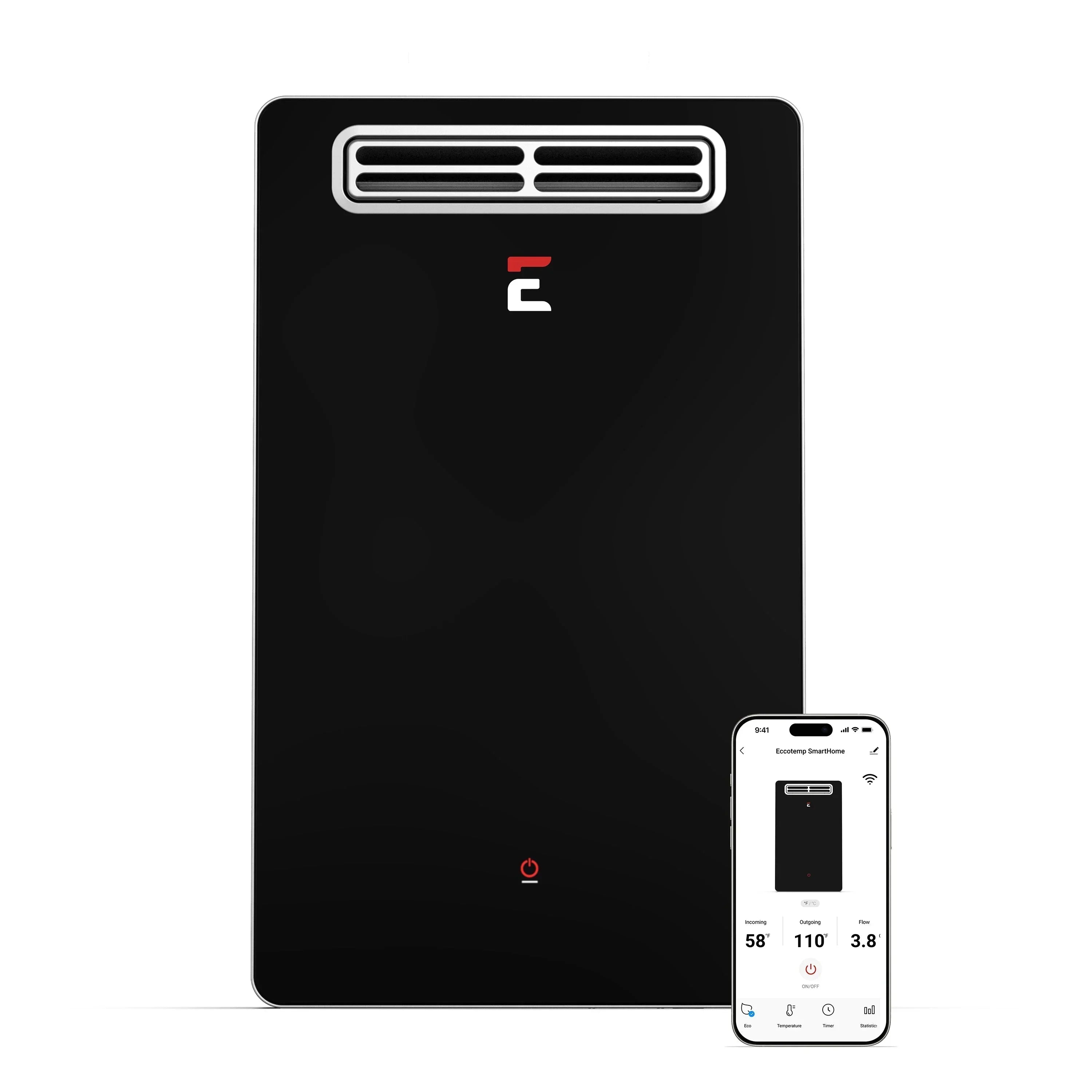 Eccotemp SmartHome 6.8 GPM Outdoor Liquid Propane Tankless Water Heater, SH22 Series
